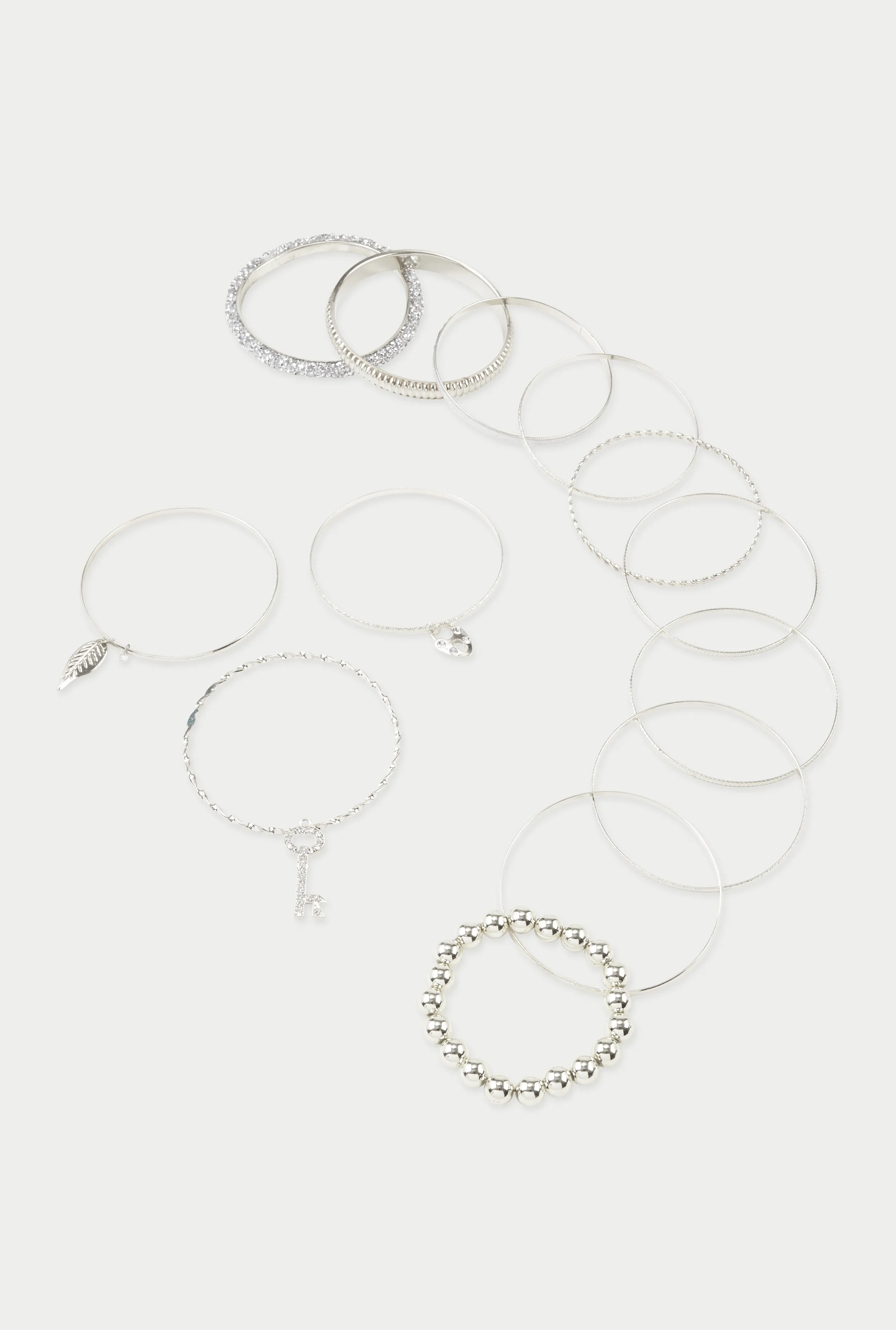 Assorted Cubic Zirconia Bangles Set of 13 sold by Rainbow product image thumbnail 3