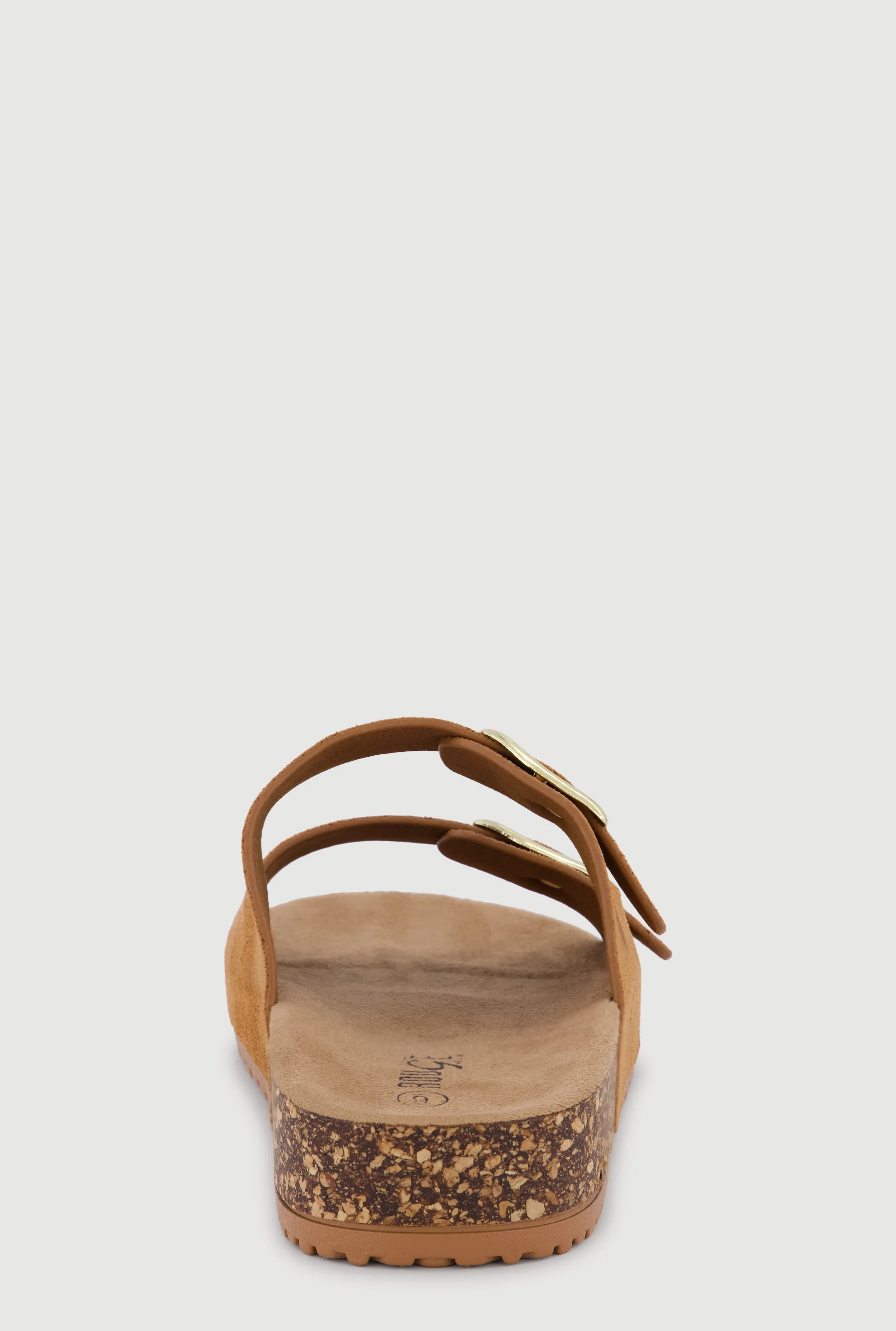 Double Buckle Band Footbed Sandals sold by Rainbow product image thumbnail 3