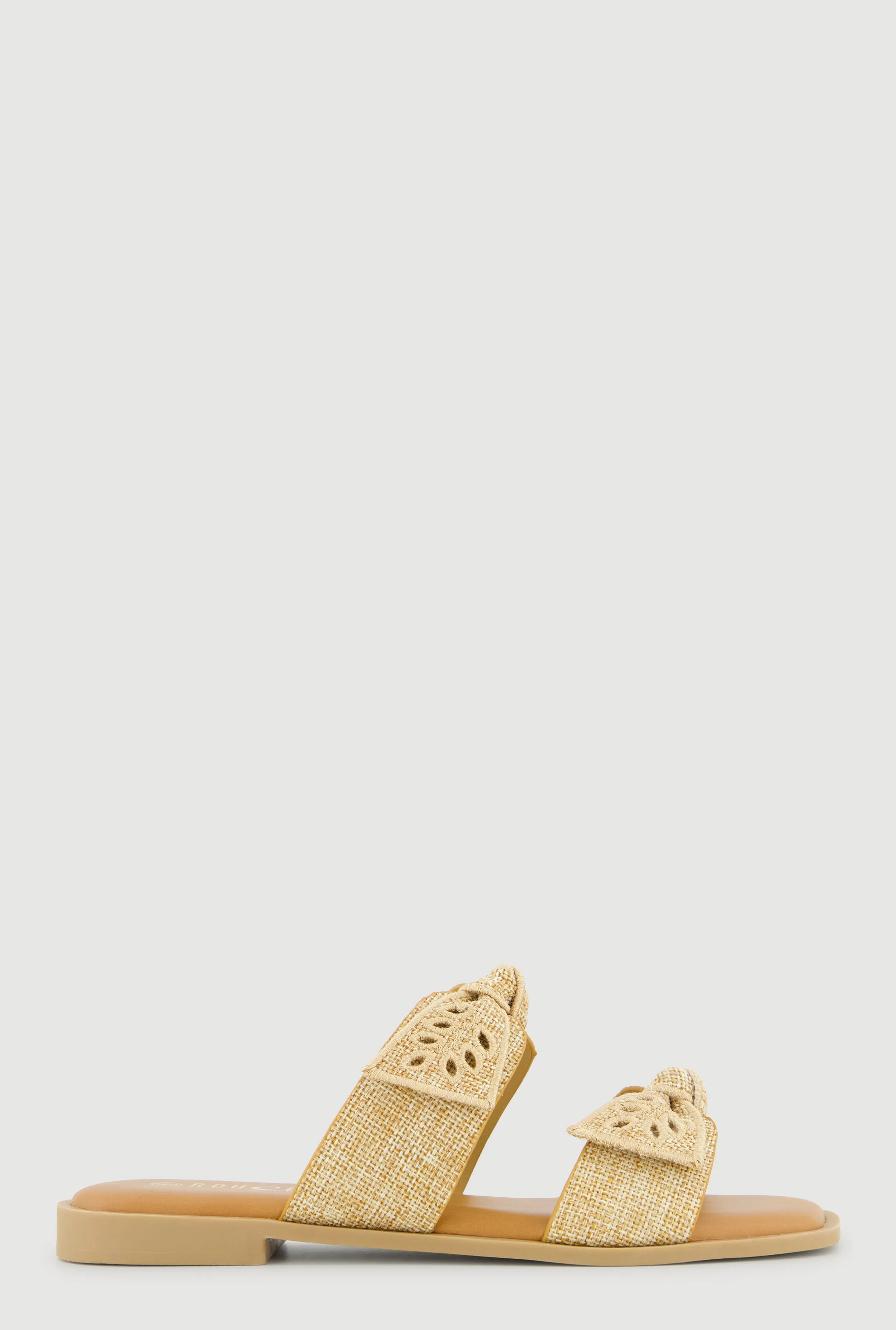 Double Eyelet Bow Band Slide Sandals sold by Rainbow product image thumbnail 2