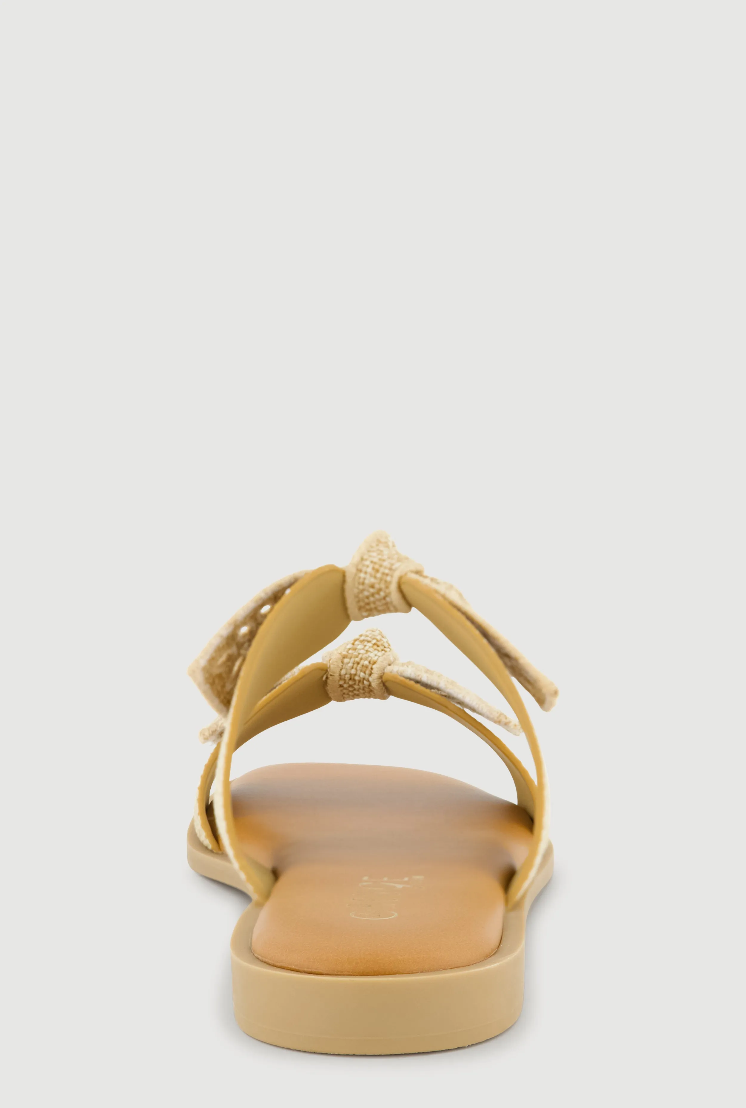 Double Eyelet Bow Band Slide Sandals sold by Rainbow product image thumbnail 3