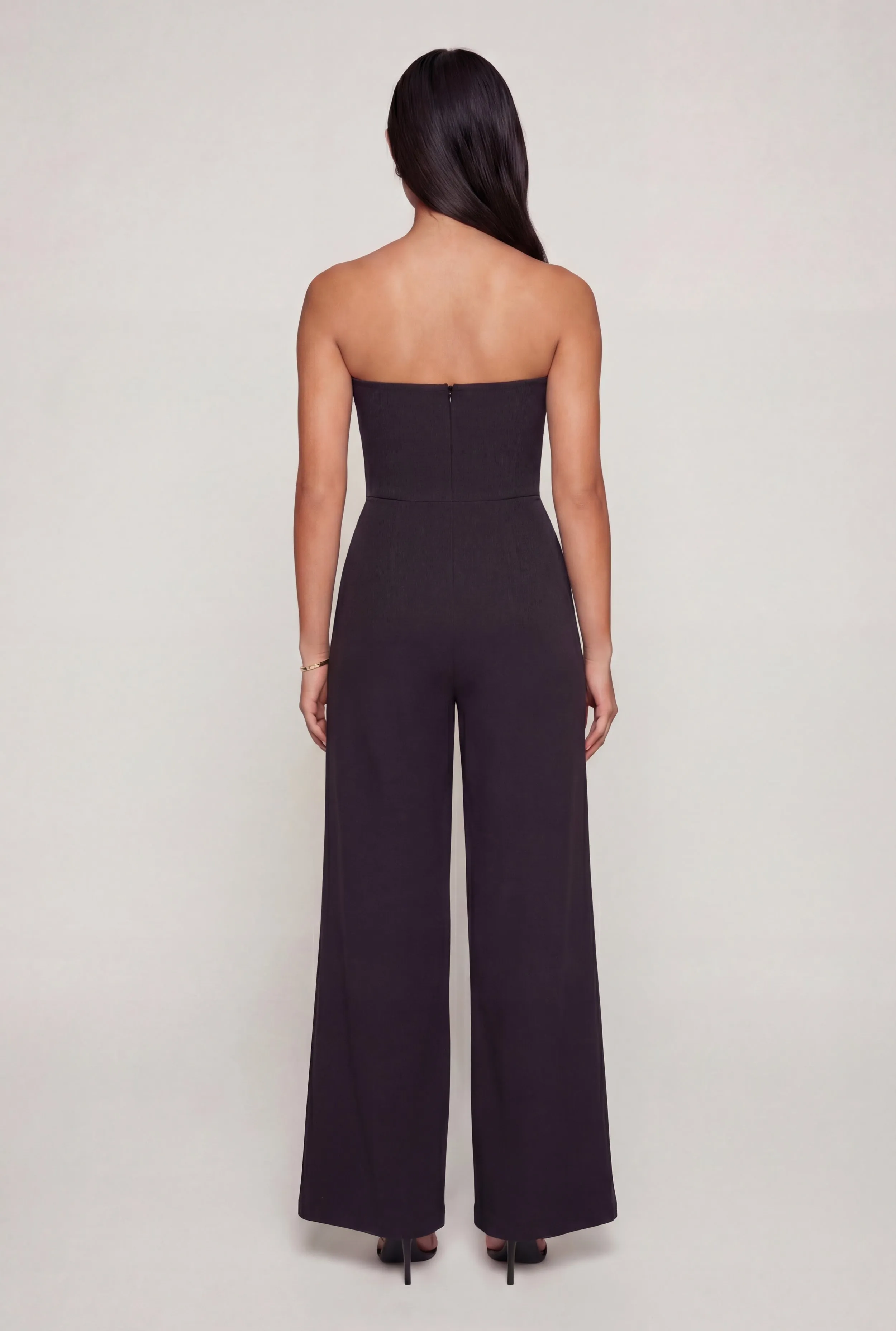 Almost Famous Strapless Vest Front Jumpsuit sold by Rainbow product image thumbnail 3