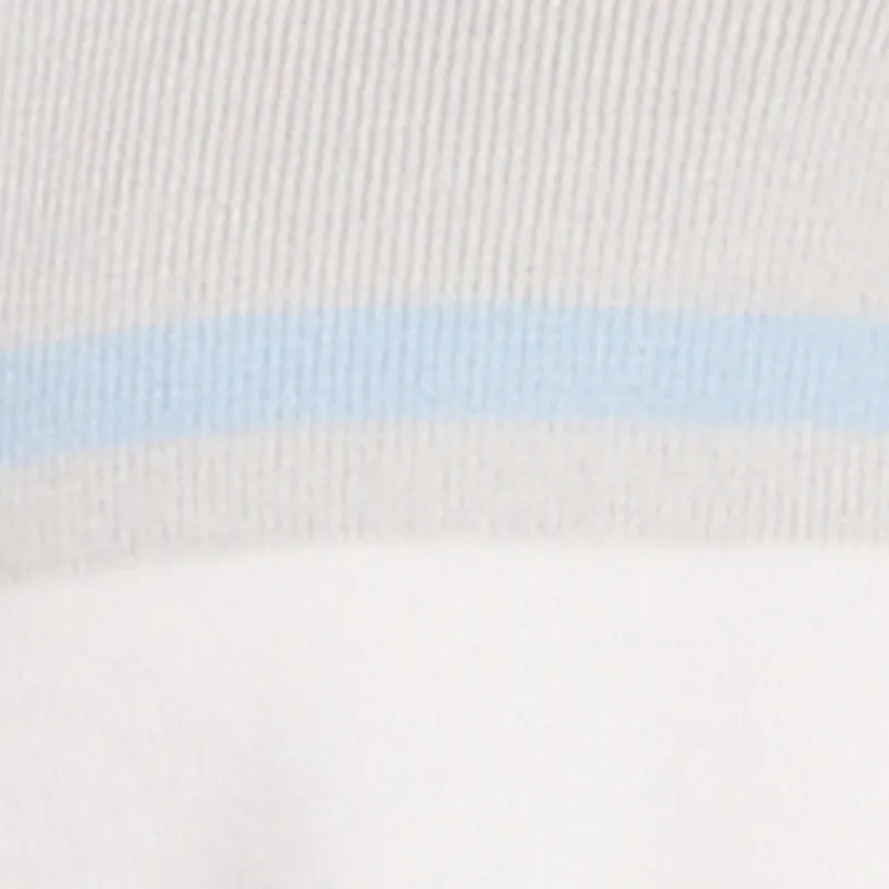 Striped Frayed Hem Cropped Polo Sweater sold by Rainbow product image thumbnail 4