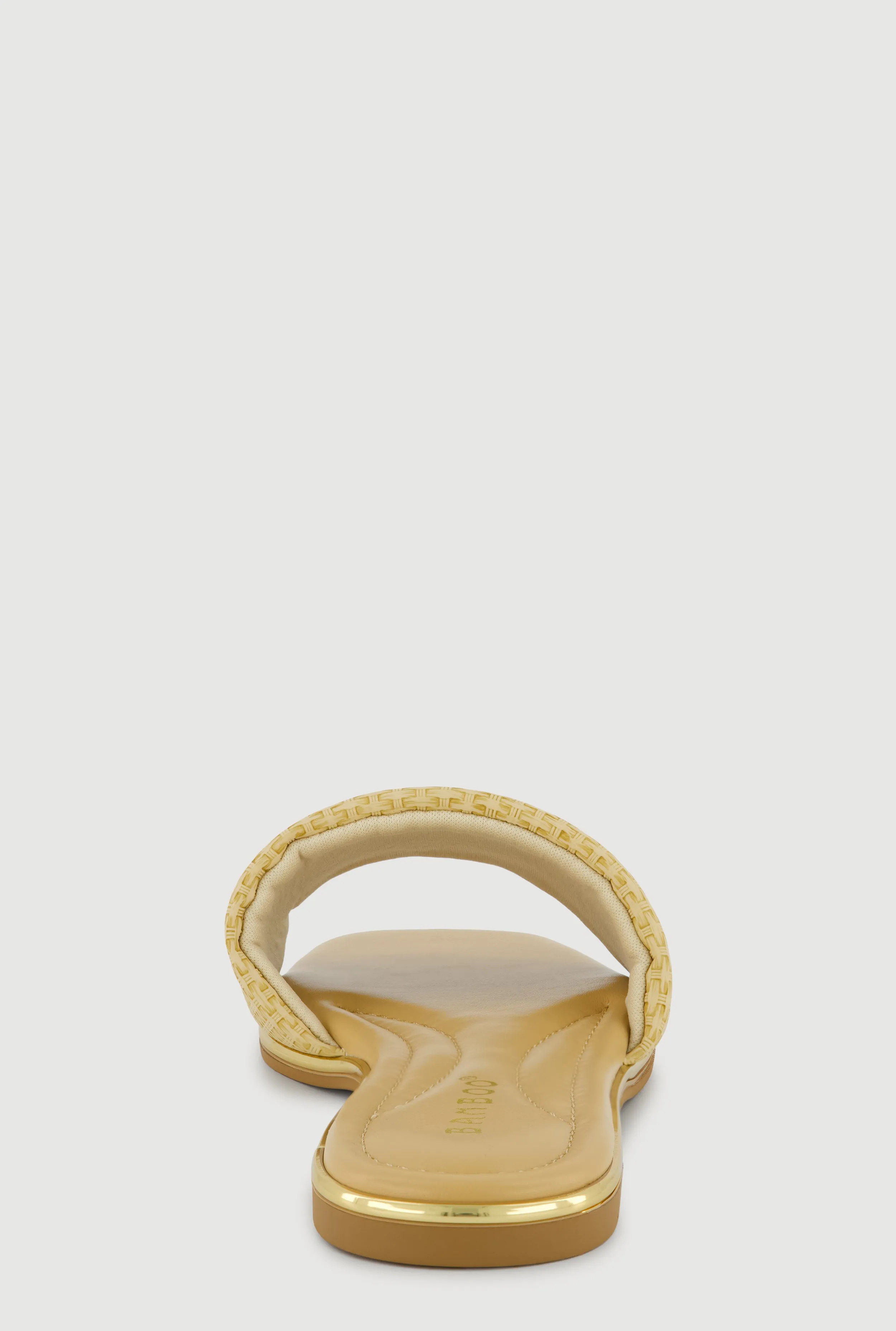 Metallic Trim Single Band Slide Sandals sold by Rainbow product image thumbnail 3