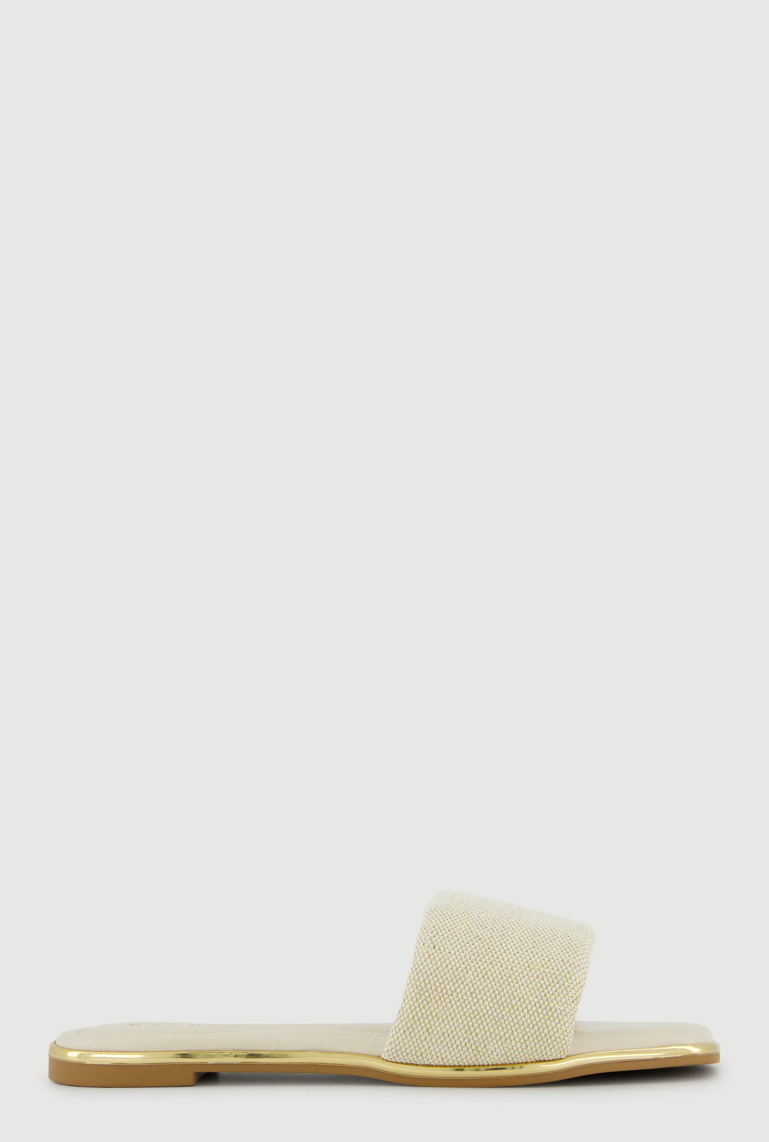 Metallic Trim Single Band Slide Sandals sold by Rainbow product image thumbnail 2