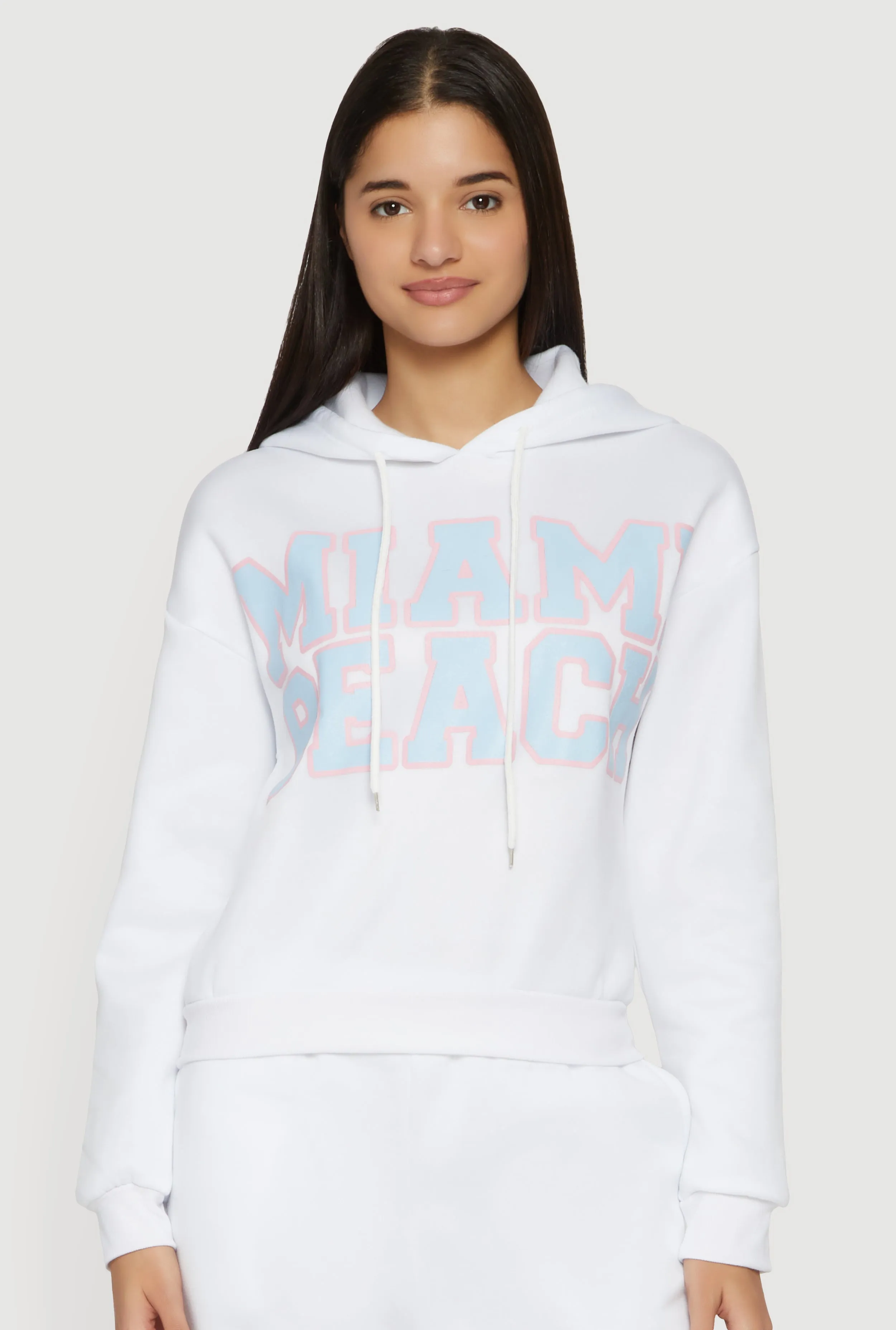 Miami Beach Graphic Hooded Sweatshirt sold by Rainbow product image thumbnail 2