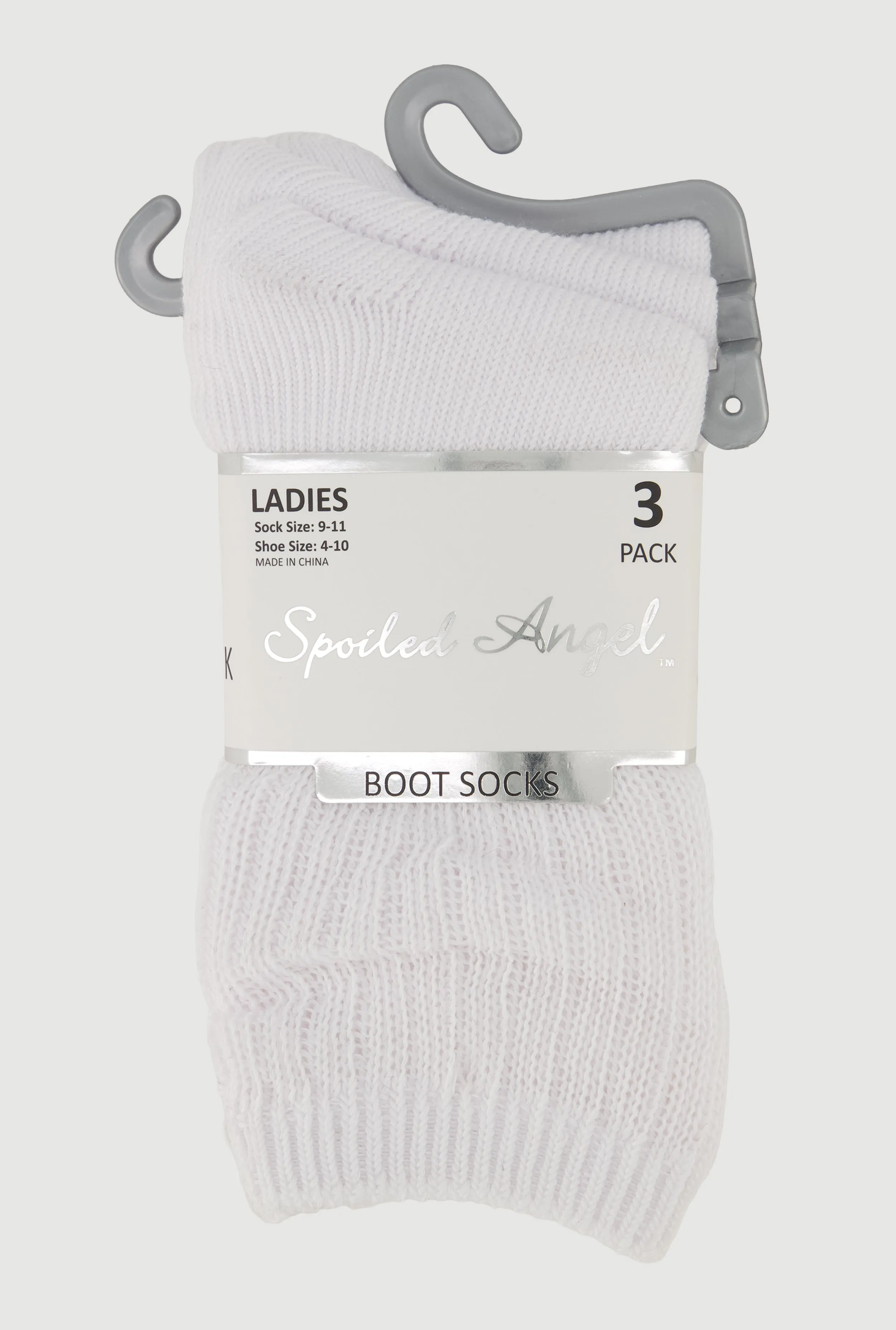 Solid Boot Socks 3 Pack Size 9-11 sold by Rainbow product image thumbnail 3
