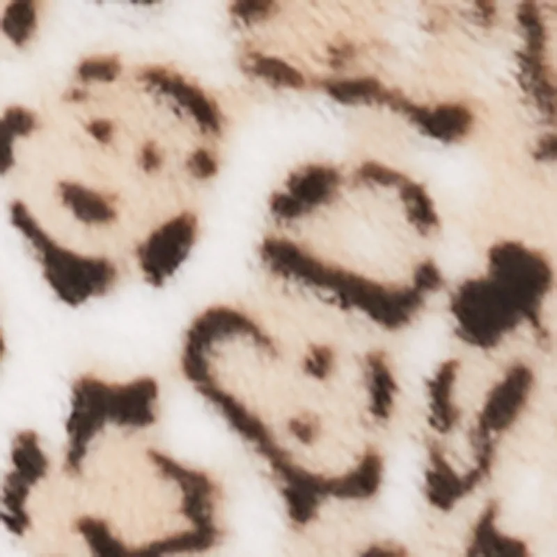 Leopard Print Faux Fur Bolero Jacket sold by Rainbow product image thumbnail 4