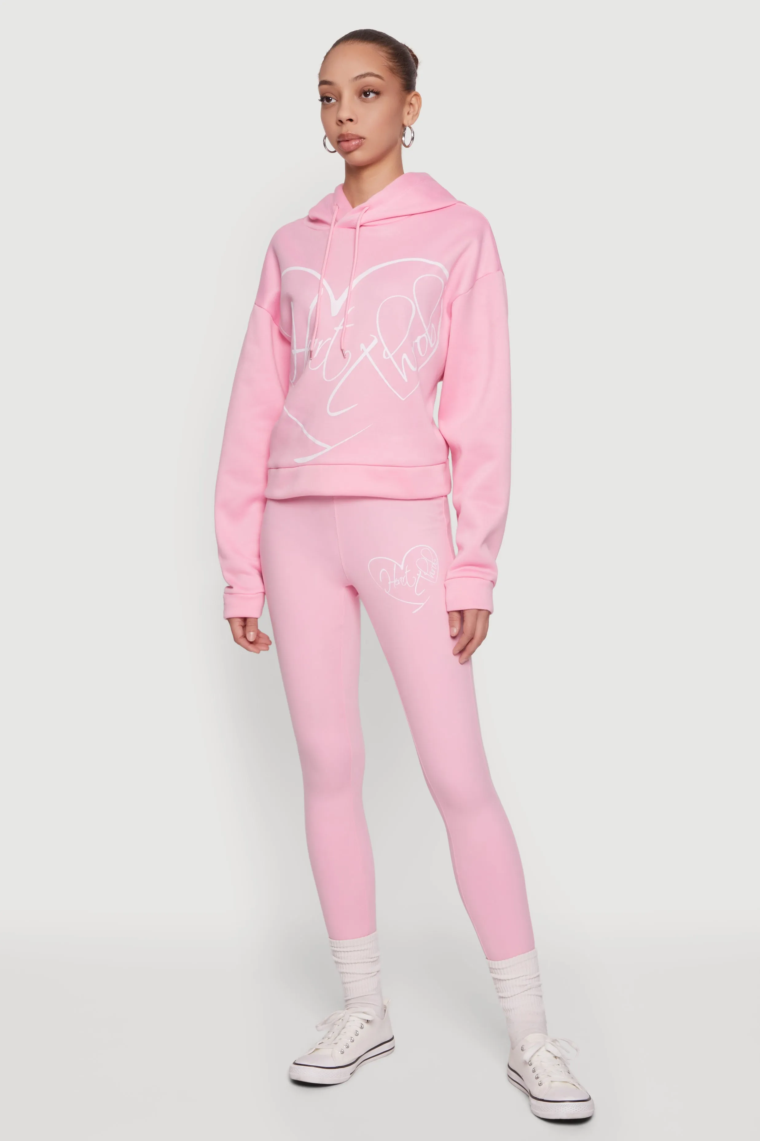 Heart Throb Graphic Pullover Hoodie sold by Rainbow product image thumbnail 3