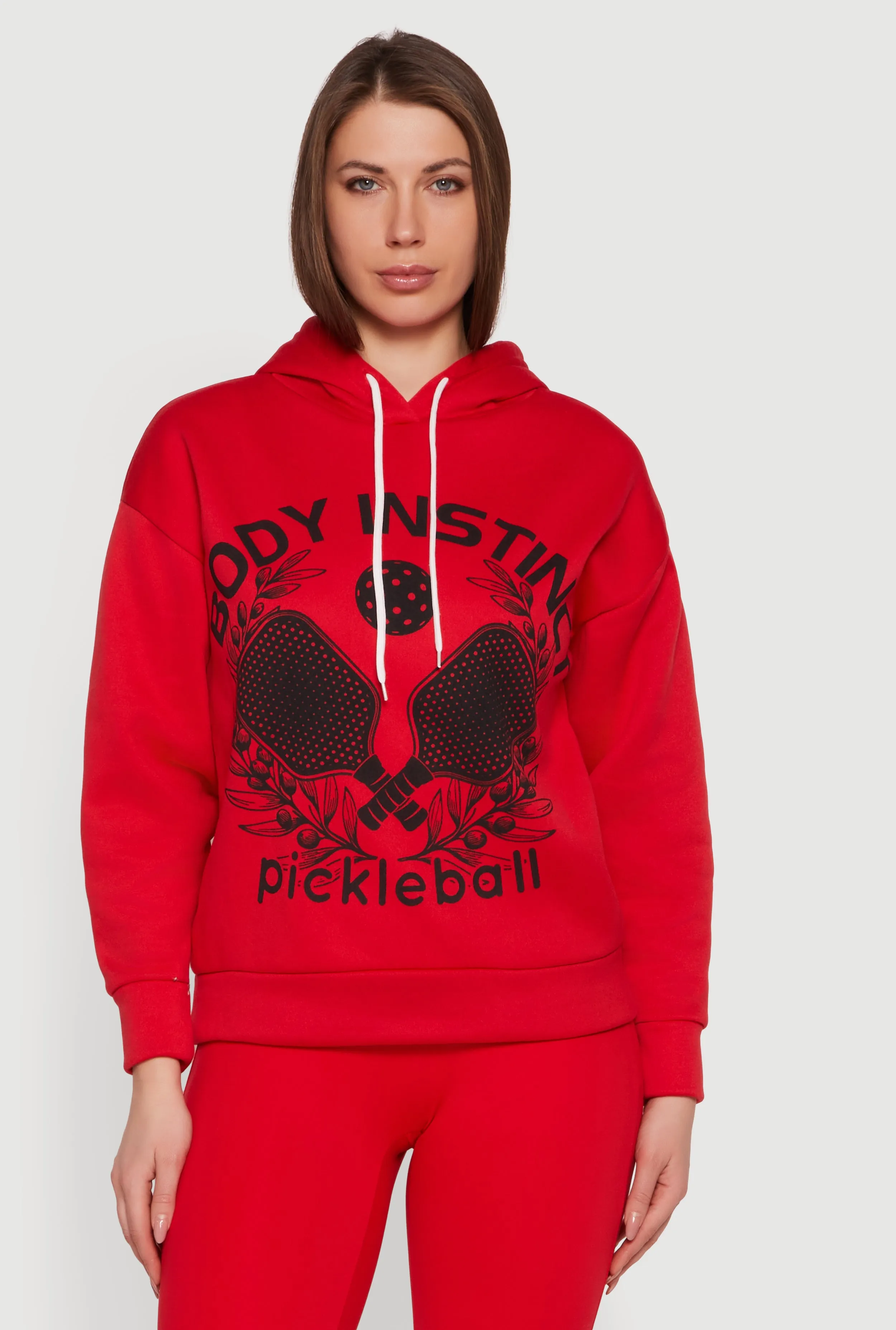 Body Instinct Pickleball Graphic Pullover Hoodie sold by Rainbow