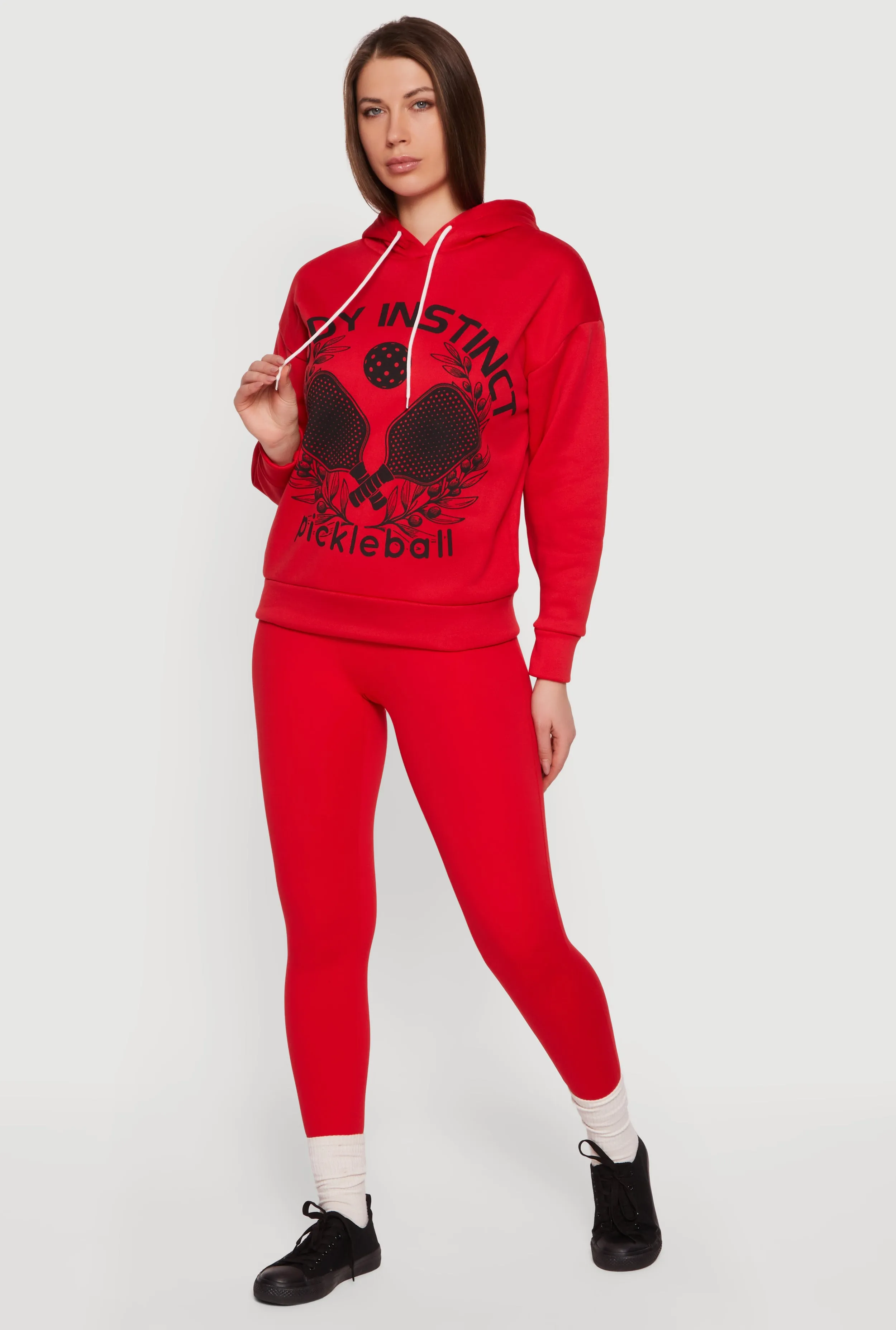 Body Instinct Pickleball Graphic Pullover Hoodie sold by Rainbow product image thumbnail 2