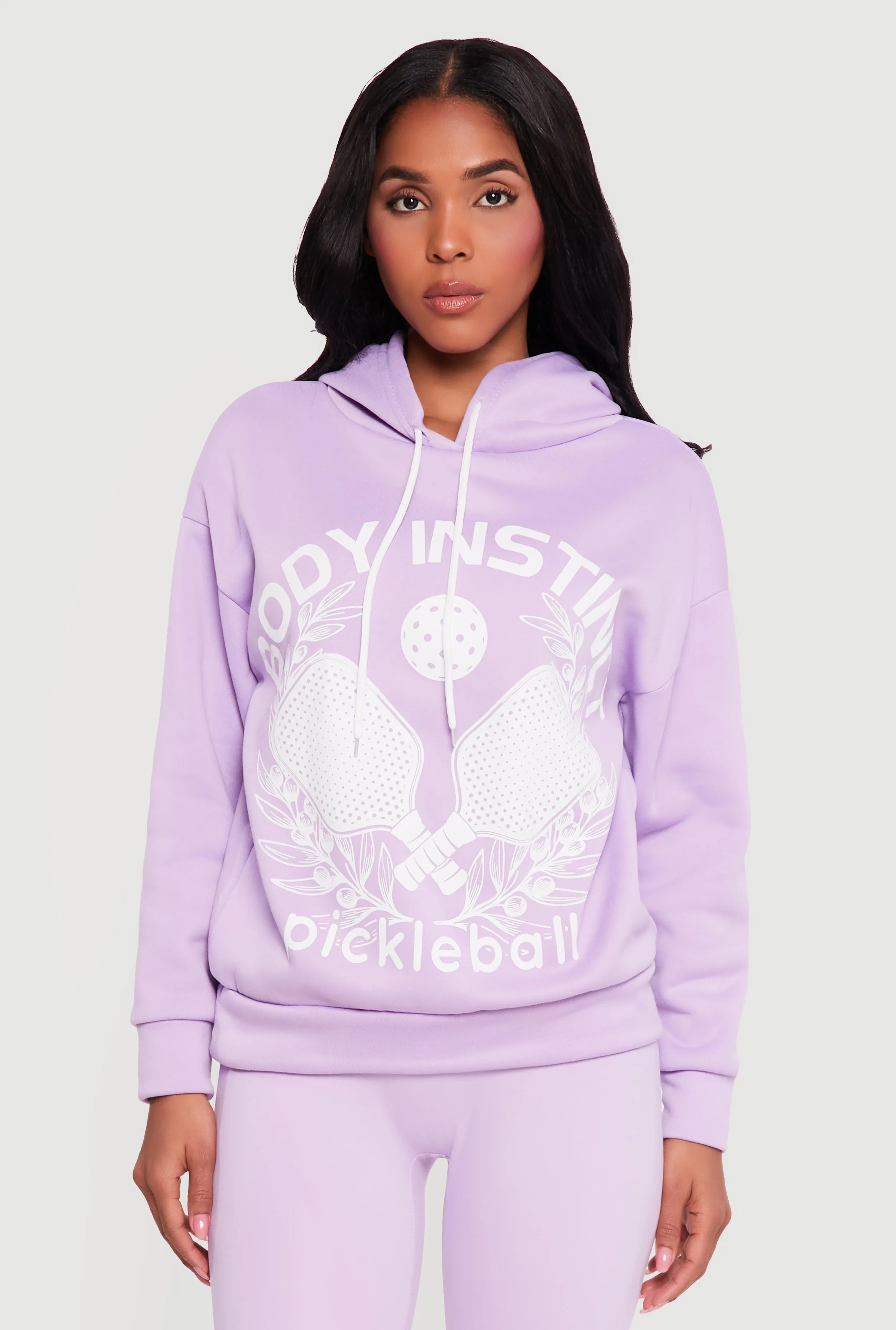 Body Instinct Pickleball Graphic Pullover Hoodie sold by Rainbow