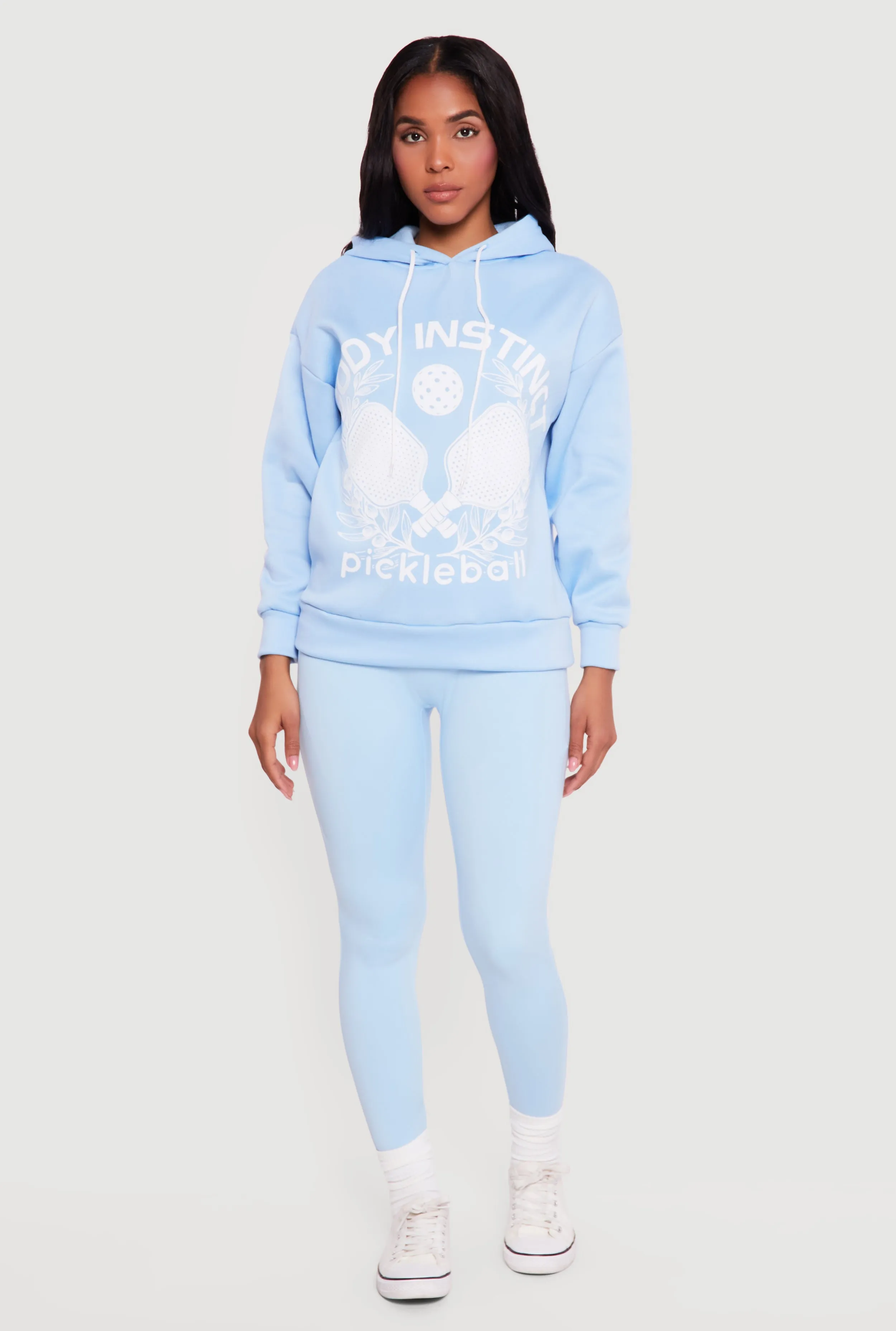 Body Instinct Pickleball Graphic Pullover Hoodie sold by Rainbow product image thumbnail 2