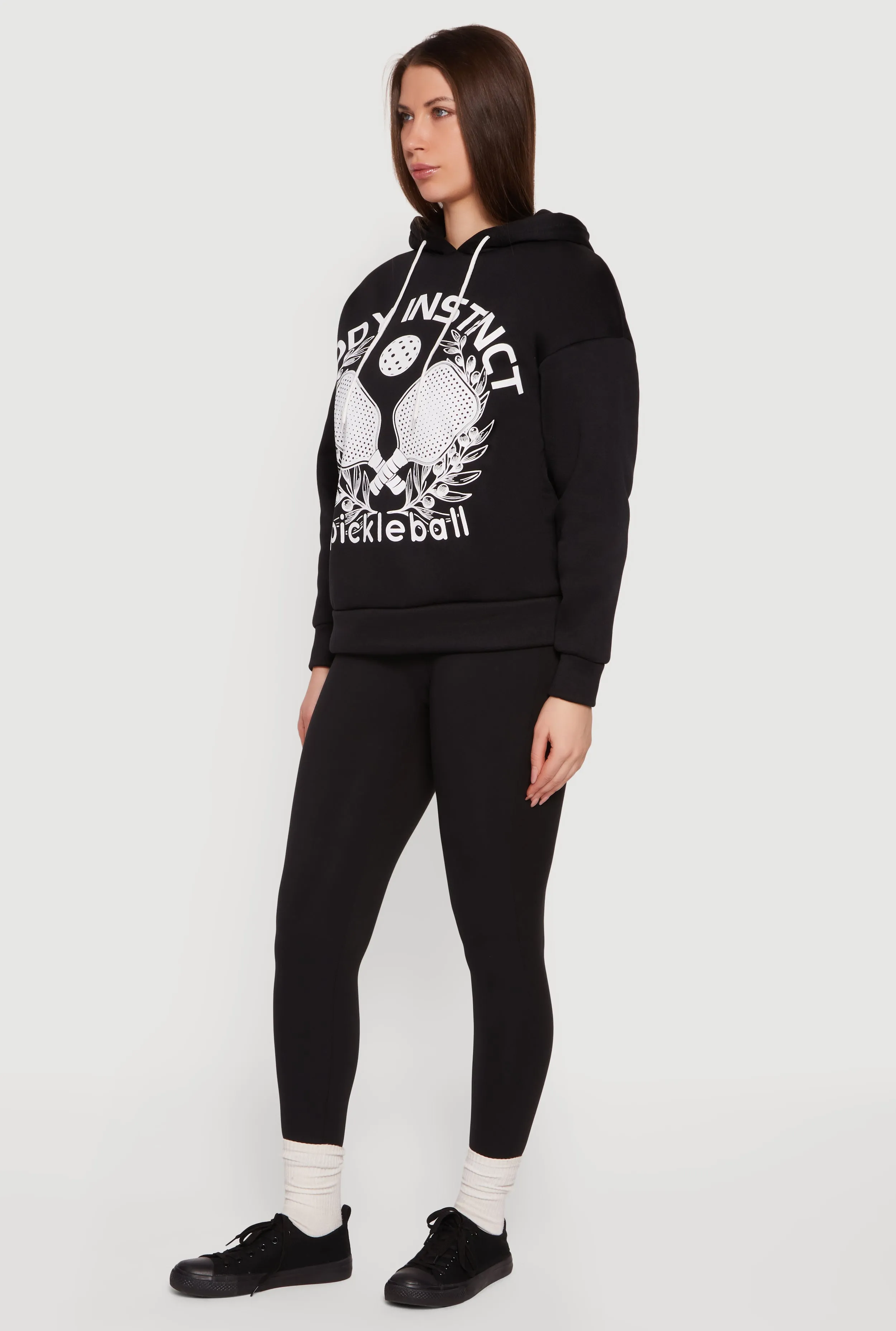 Body Instinct Pickleball Graphic Pullover Hoodie sold by Rainbow product image thumbnail 3