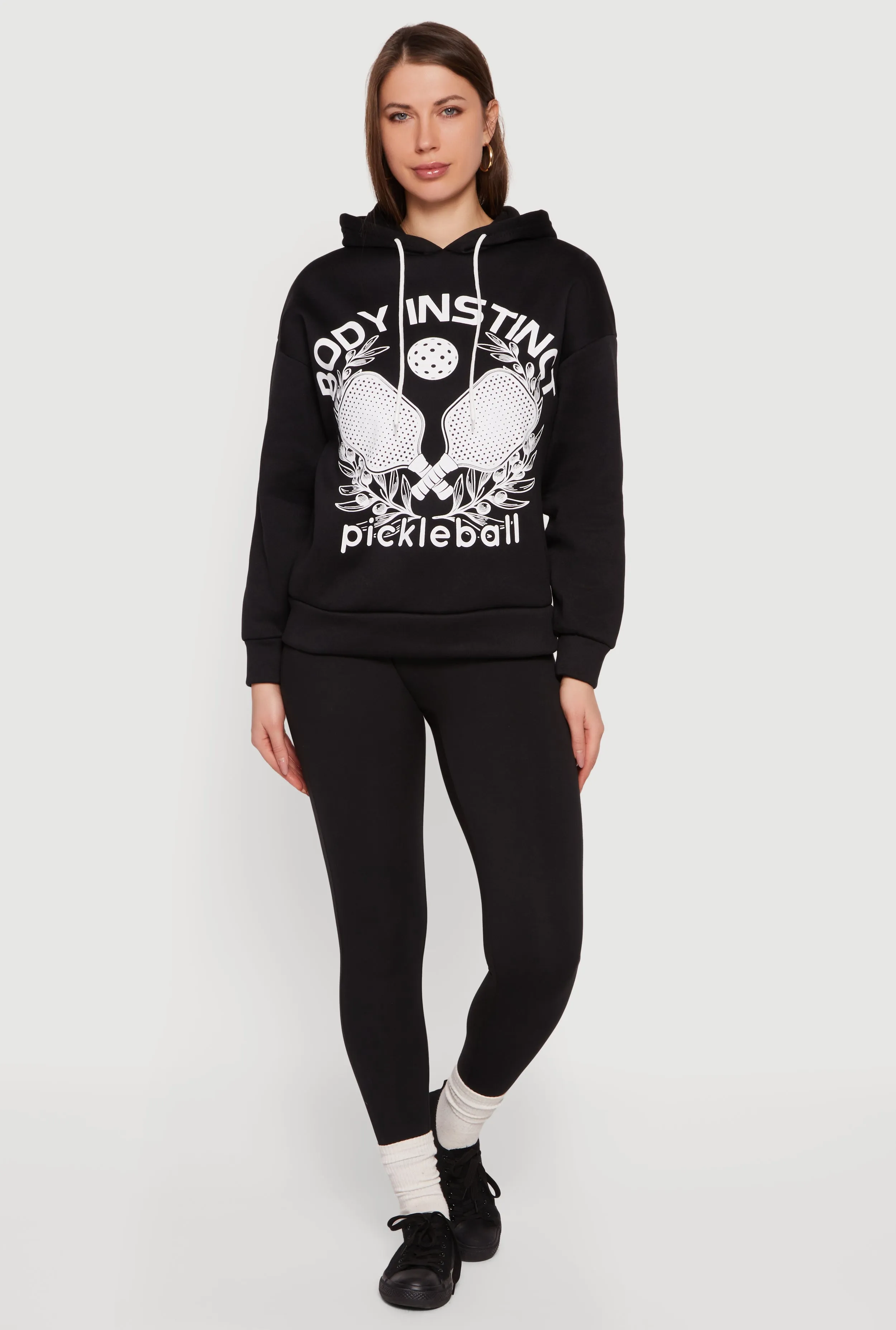 Body Instinct Pickleball Graphic Pullover Hoodie sold by Rainbow product image thumbnail 2