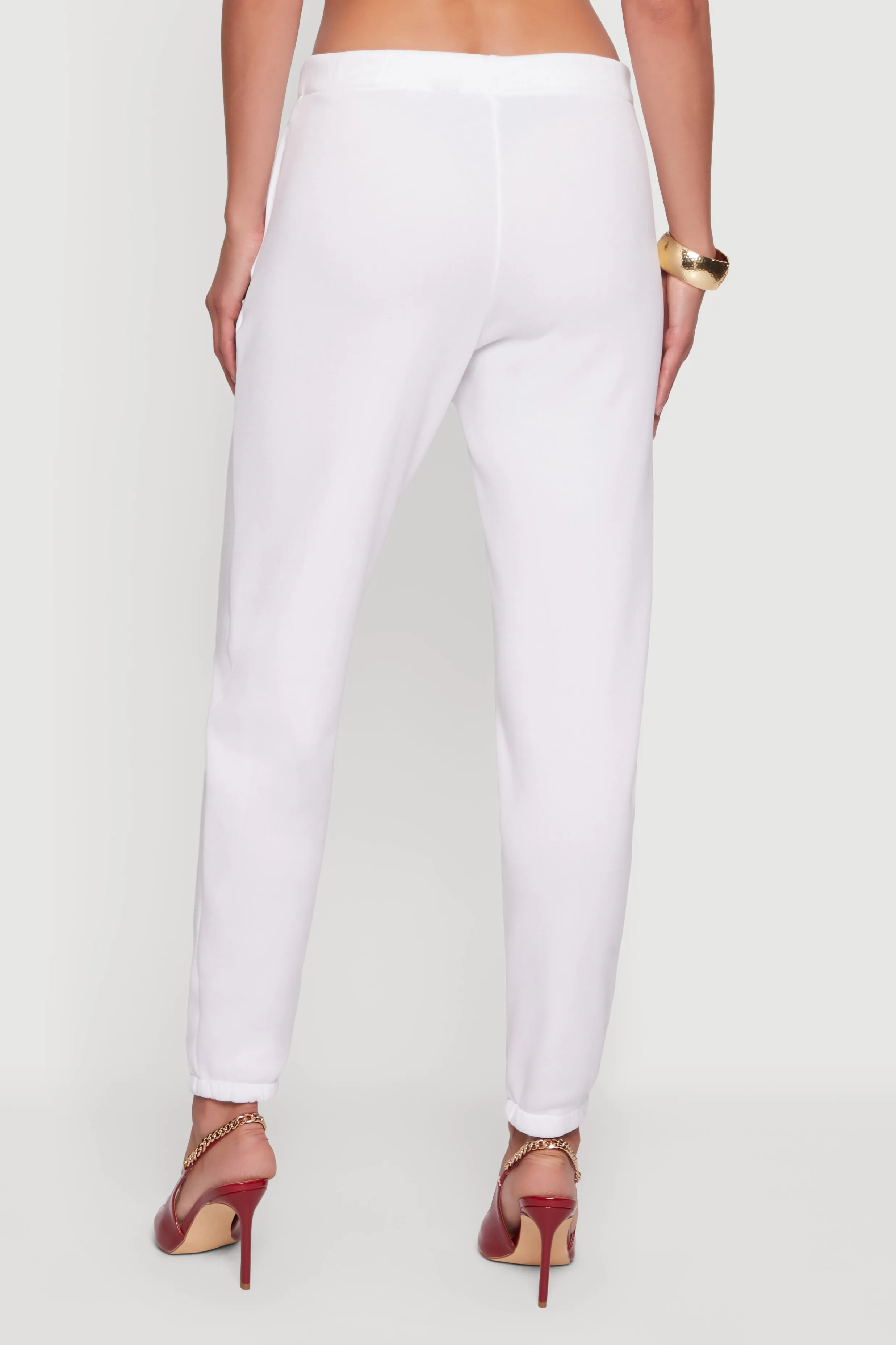 Graffiti Heart Graphic Mid Rise Sweatpants sold by Rainbow product image thumbnail 5