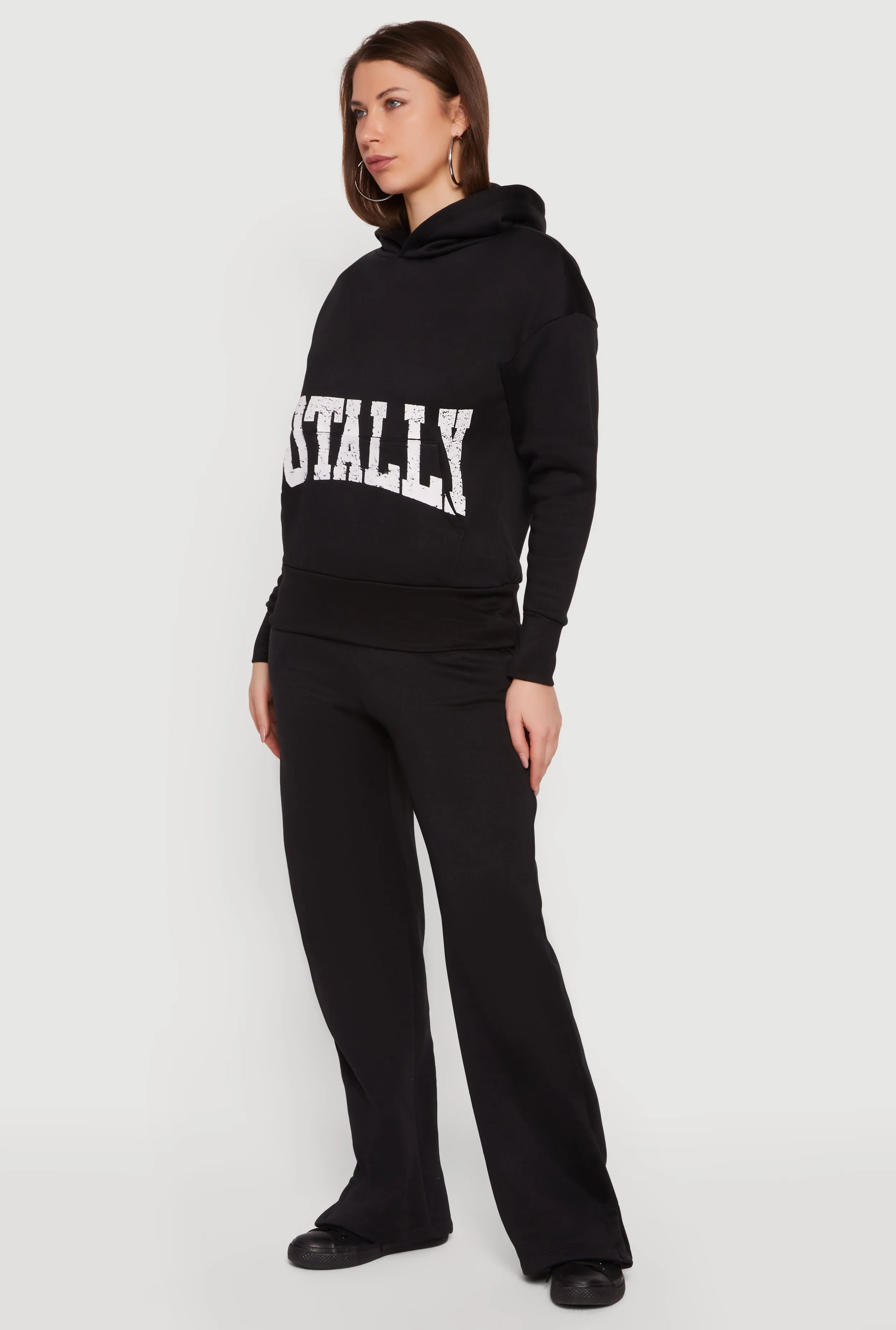 Totally Graphic Hooded Pullover Sweatshirt sold by Rainbow product image thumbnail 3