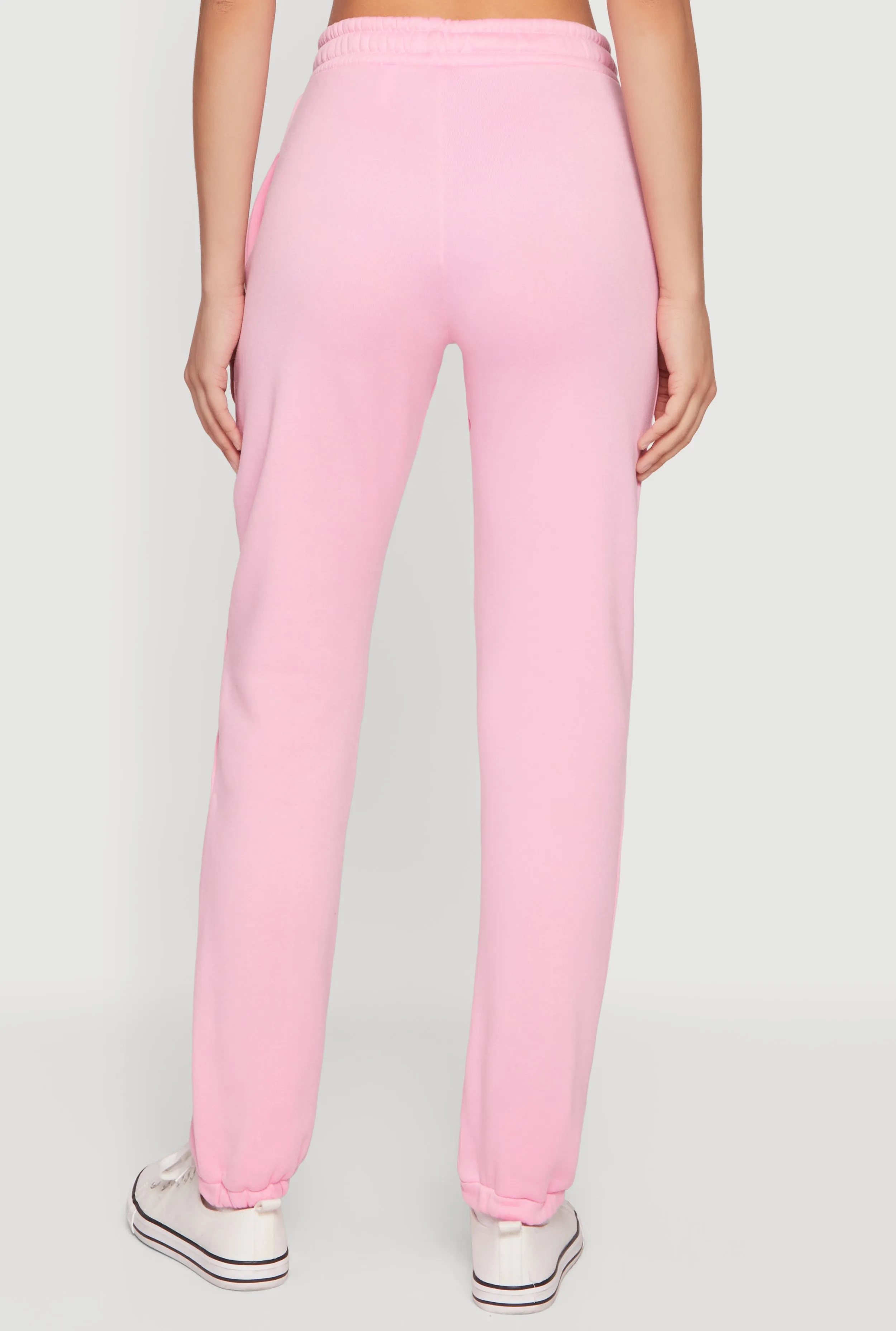 Solid High Waisted Pull On Sweatpants sold by Rainbow product image thumbnail 5