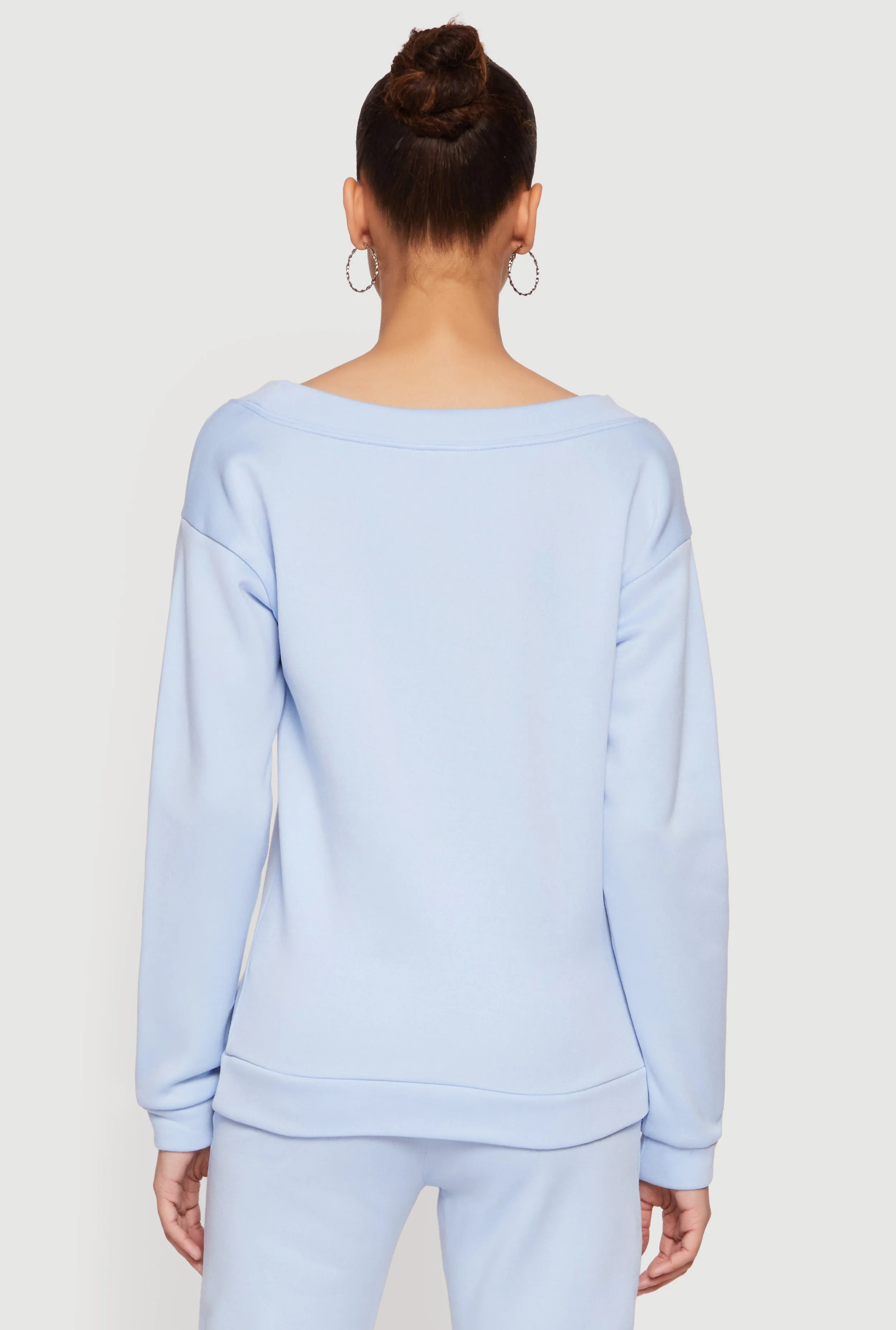 Vintage 1968 Graphic Long Sleeve Boat Neck Sweatshirt sold by Rainbow product image thumbnail 5