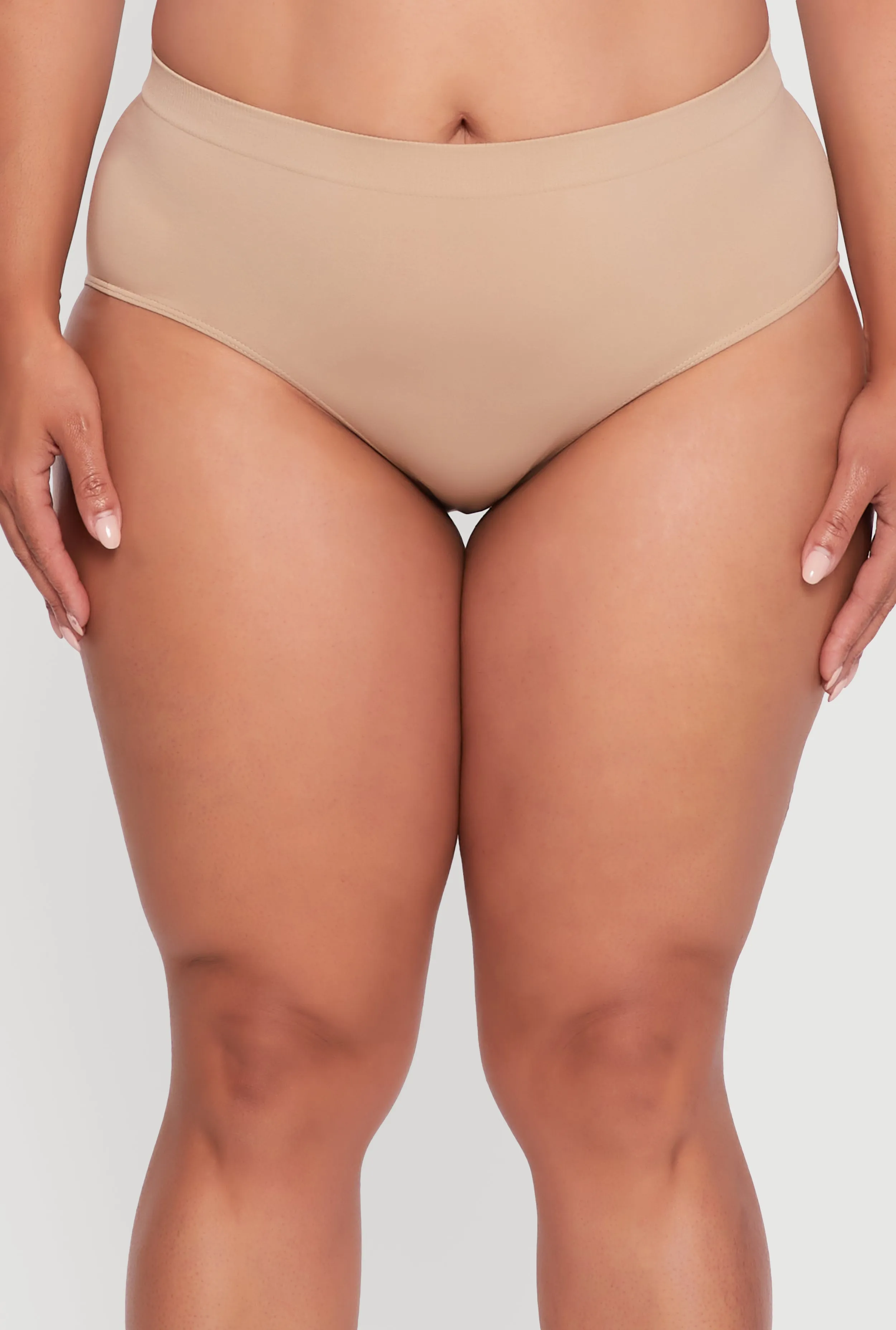 Plus Size Seamless Hipster Panty sold by Rainbow