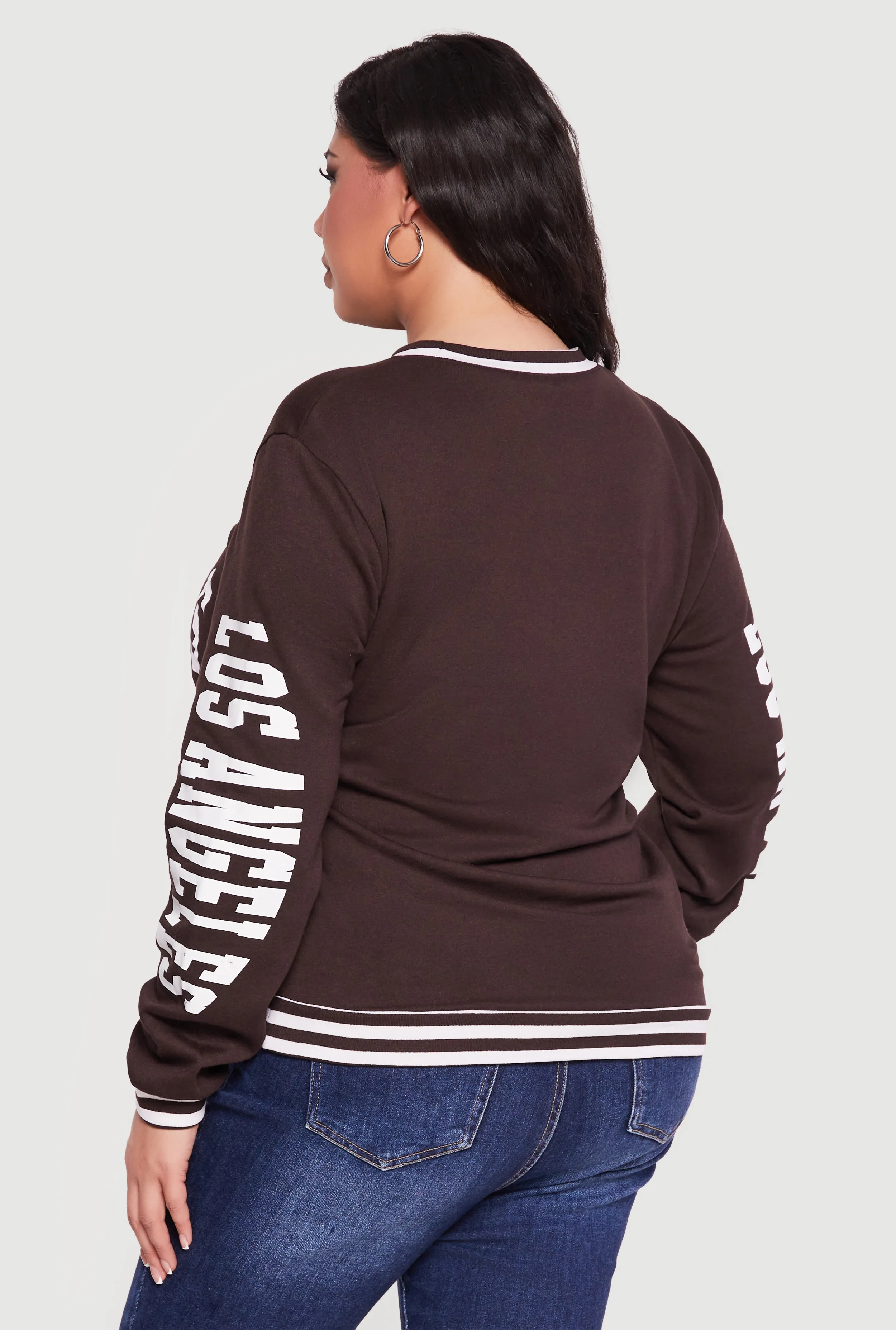 Plus Size California Los Angeles Graphic Sweatshirt sold by Rainbow product image thumbnail 5