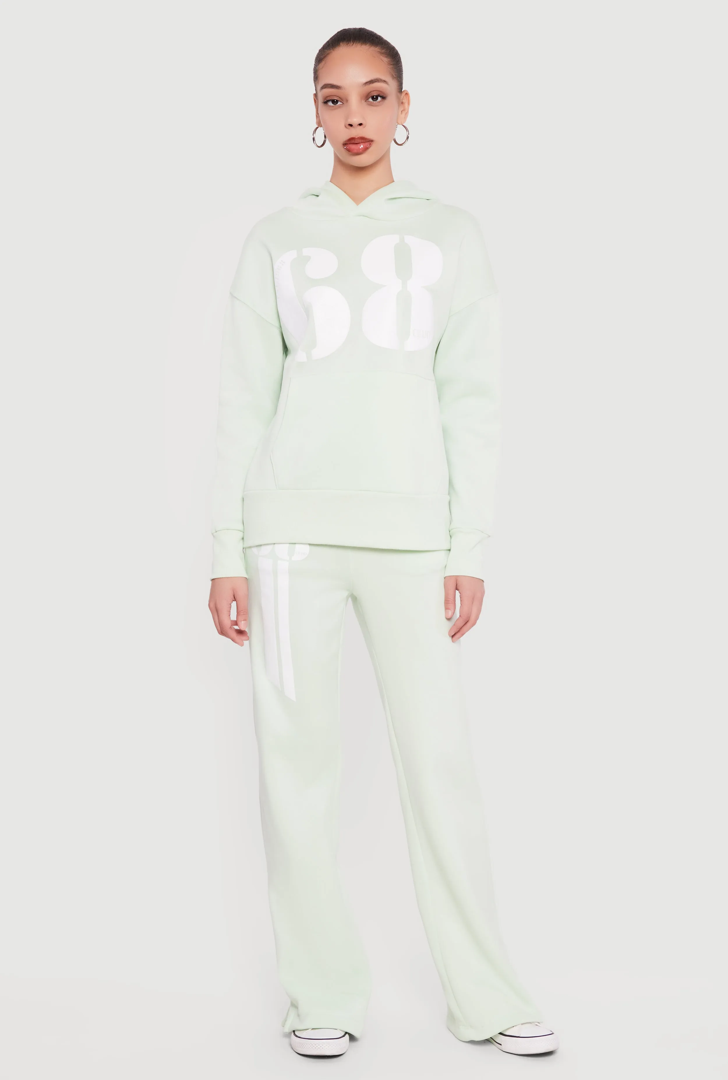 1968 Champ Graphic Pull Over Hooded Sweatshirt sold by Rainbow product image thumbnail 2