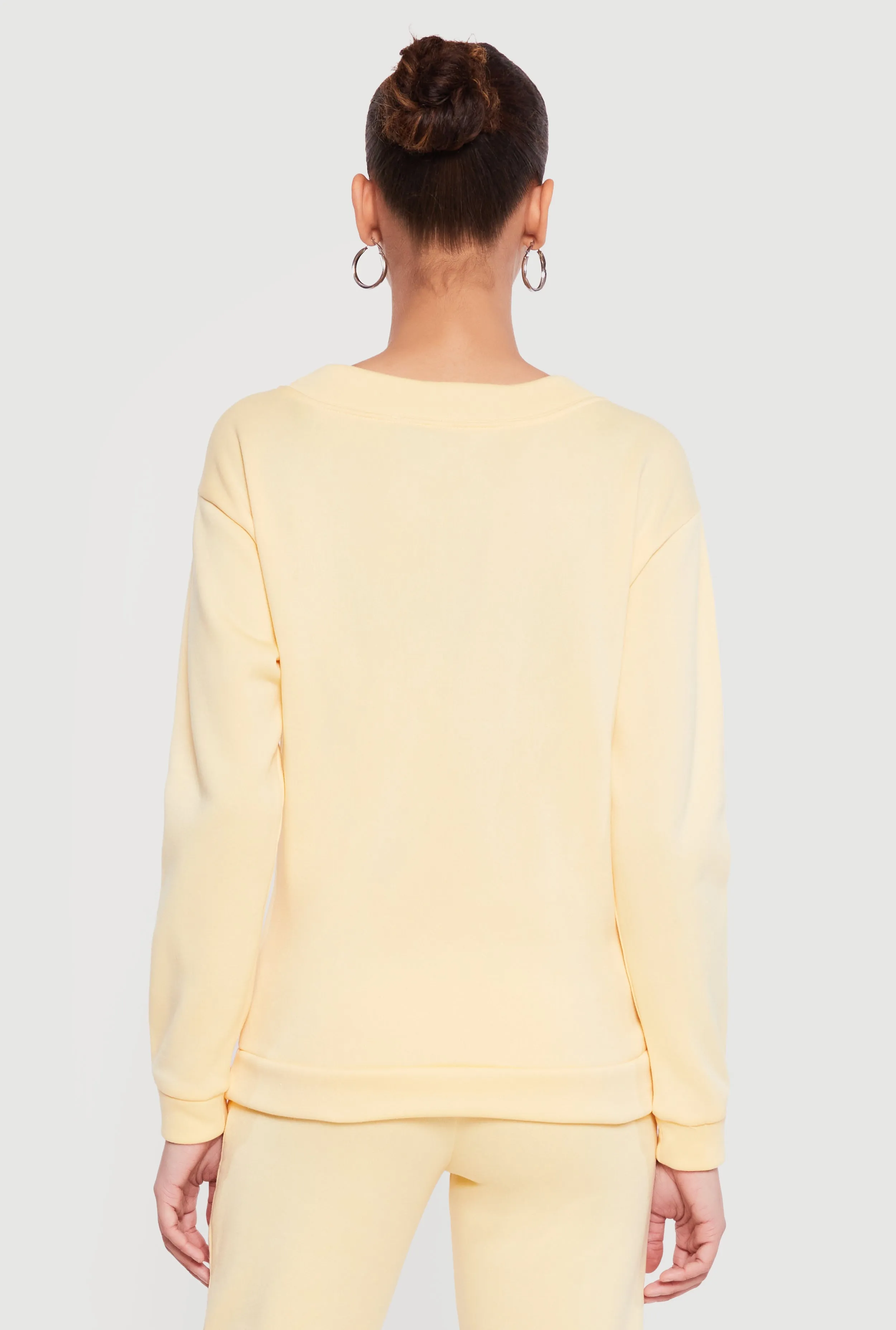 Vintage 1968 Graphic Long Sleeve Boat Neck Sweatshirt sold by Rainbow product image thumbnail 5