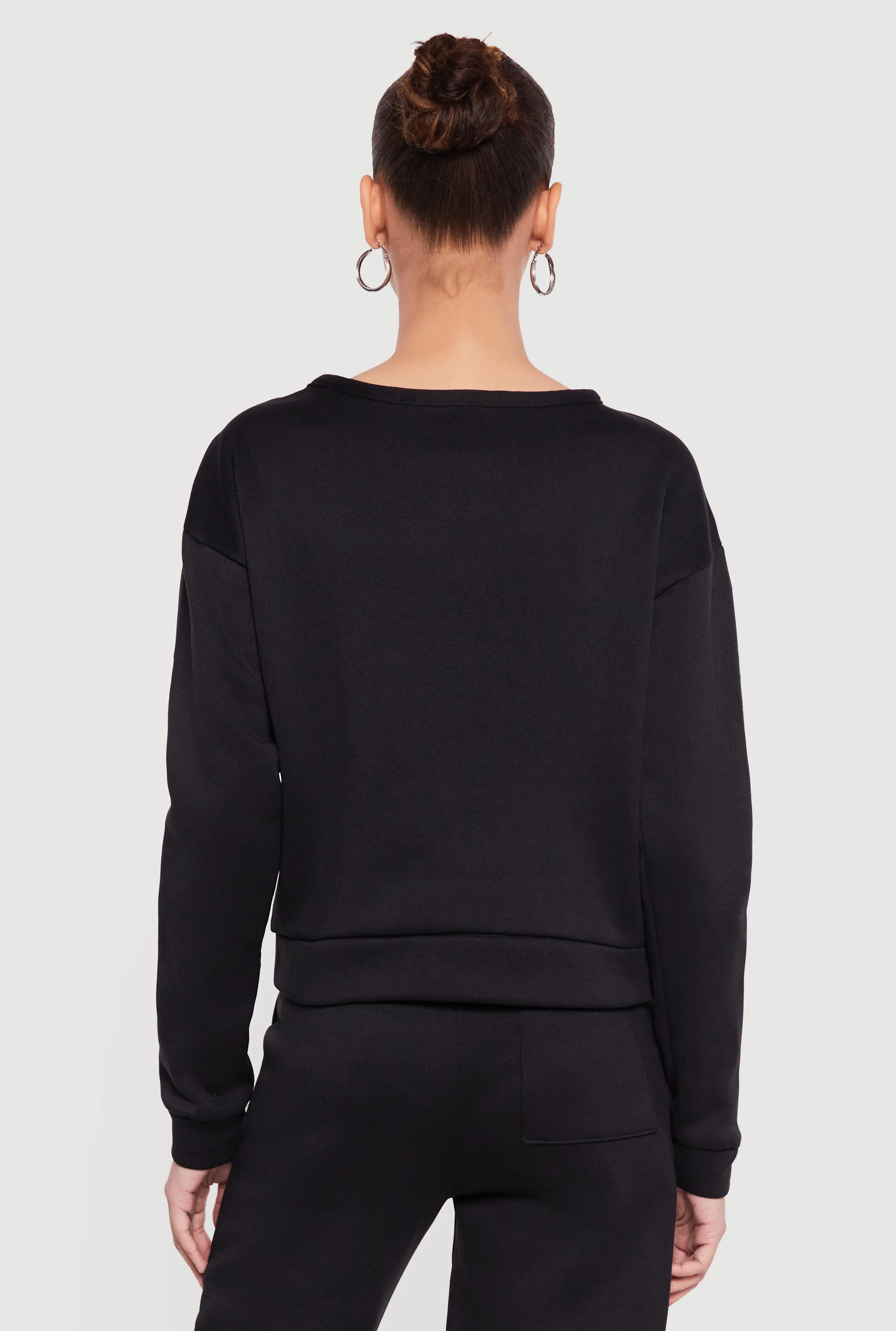 Graphic Long Sleeve Pullover Sweatshirt sold by Rainbow product image thumbnail 5