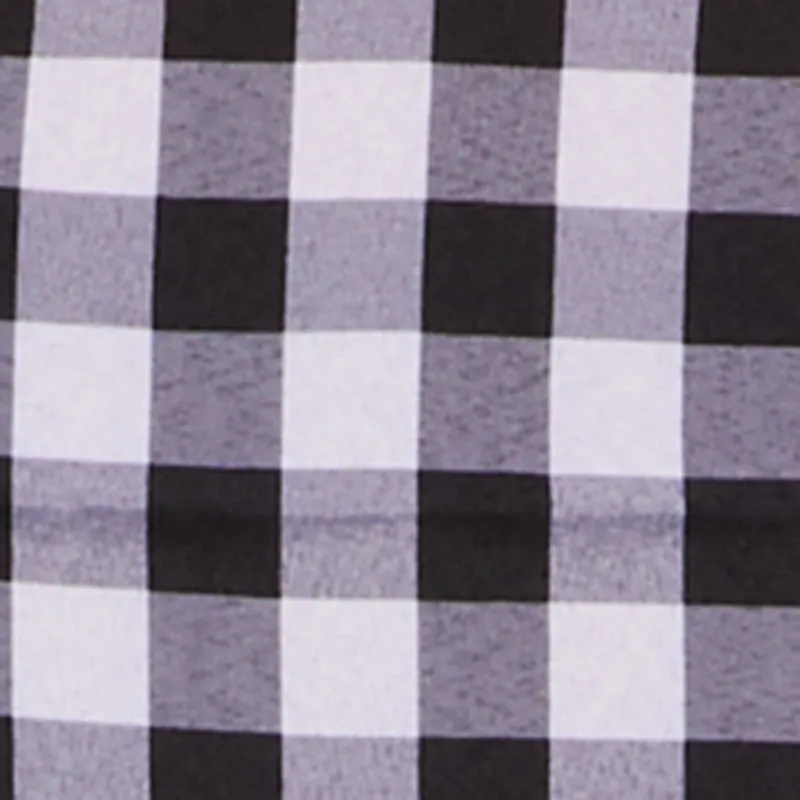 Gingham Cap Sleeve Open Tie Back Tunic Top sold by Rainbow product image thumbnail 4