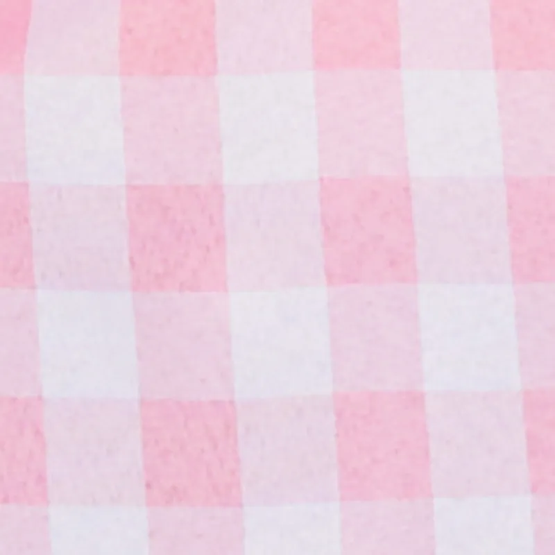 Gingham Cap Sleeve Open Tie Back Tunic Top sold by Rainbow product image thumbnail 4