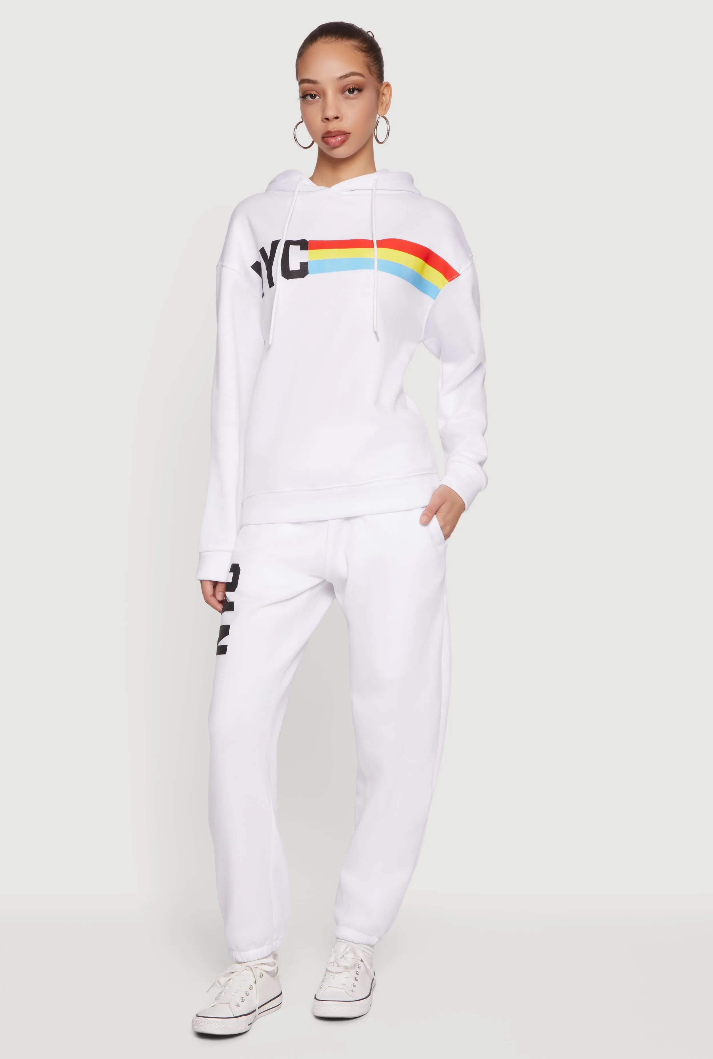 NYC Graphic Pull On Sweatpants sold by Rainbow product image thumbnail 3
