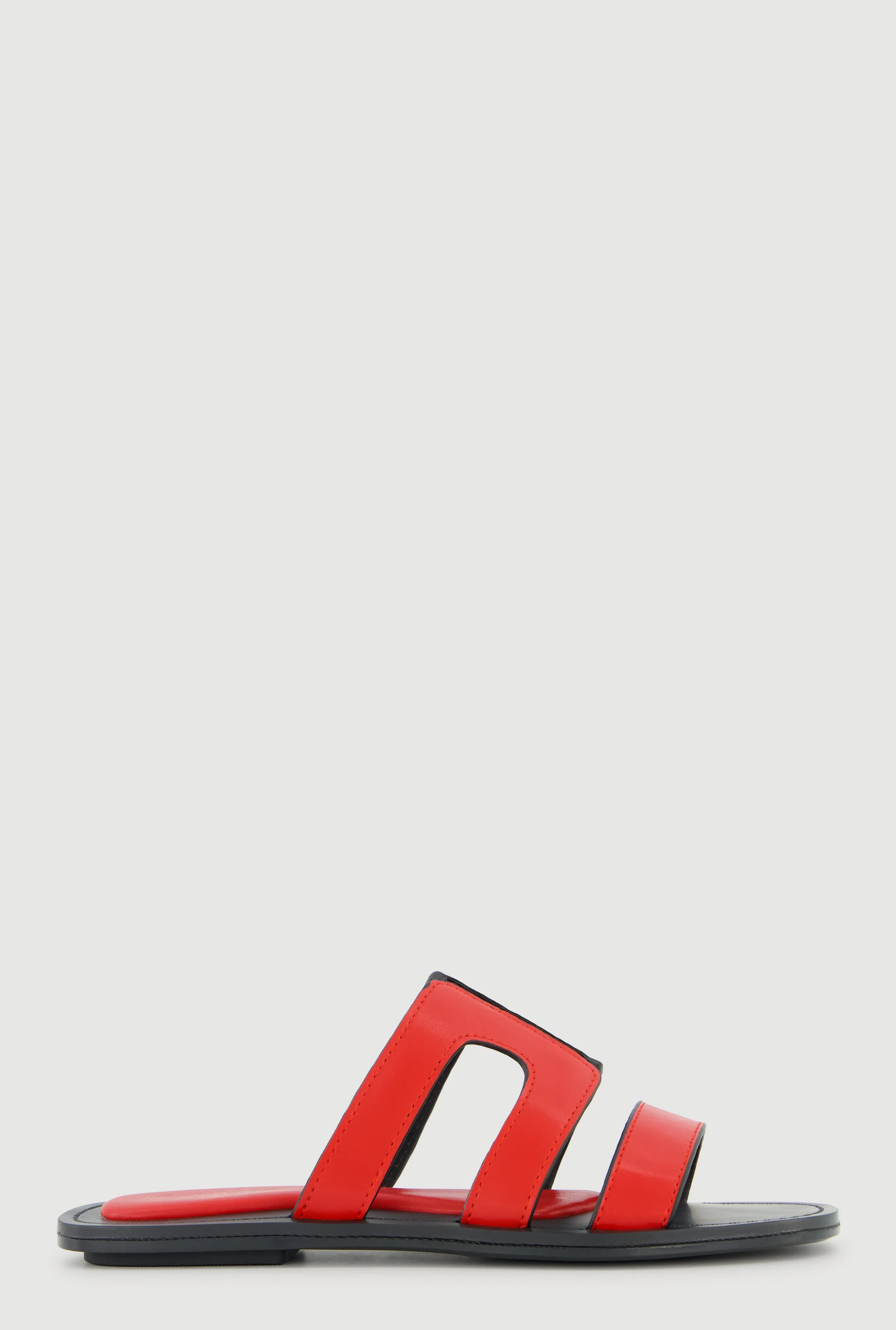 Open Toe Cut Out Slide Sandals sold by Rainbow product image thumbnail 2