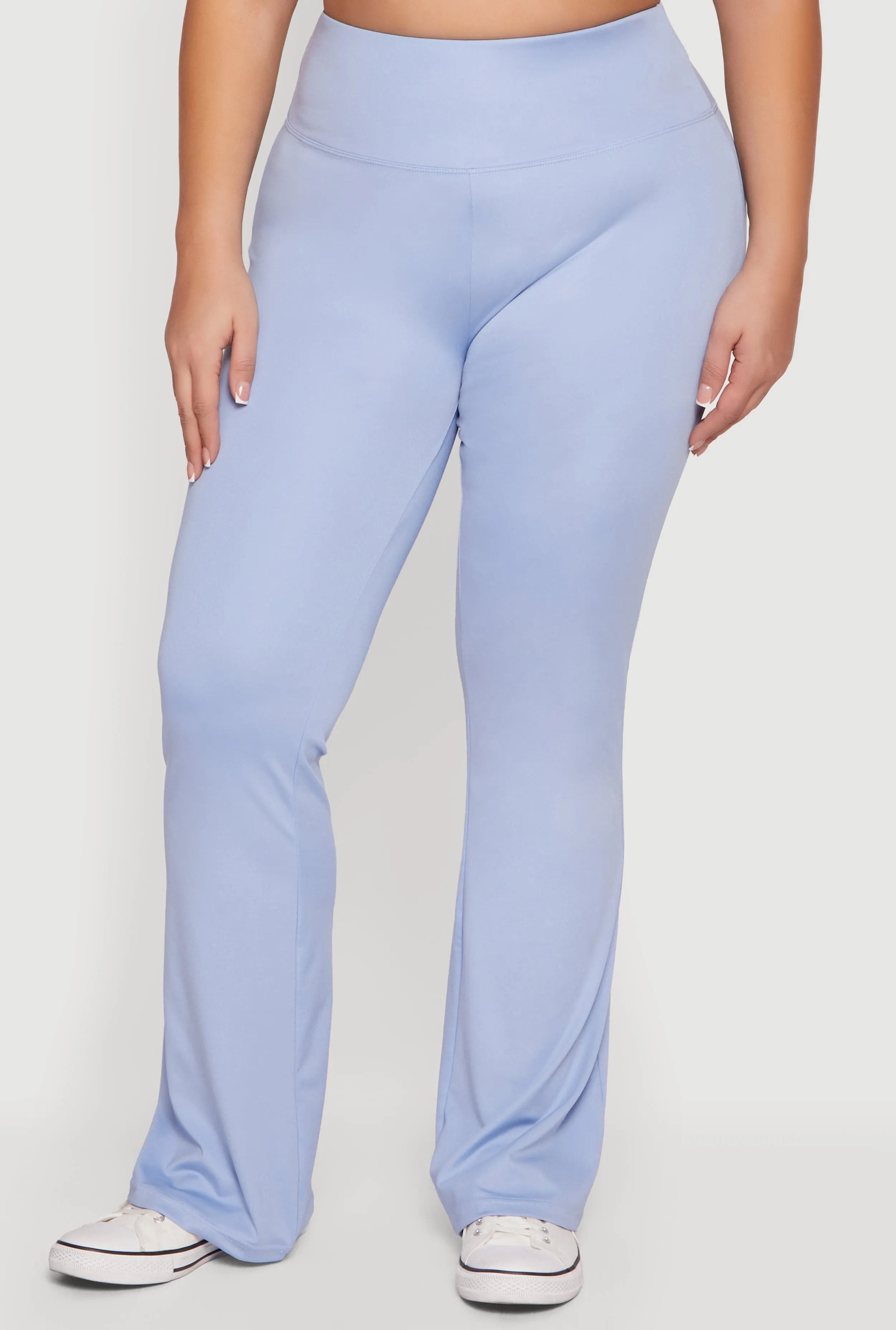 Plus Size High Waisted Flare Leg Active Pants sold by Rainbow product image thumbnail 3