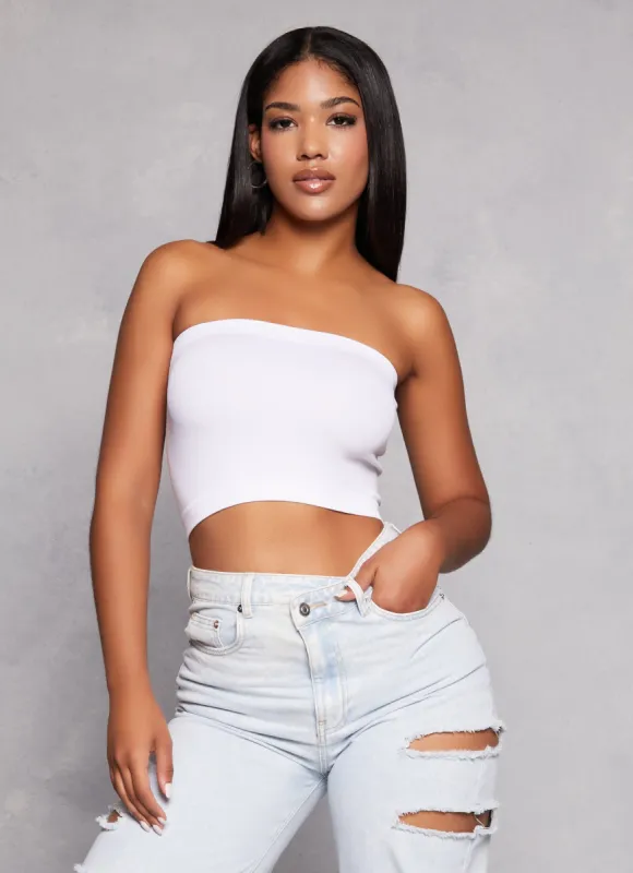 Basic Seamless Bandeau Top sold by Rainbow