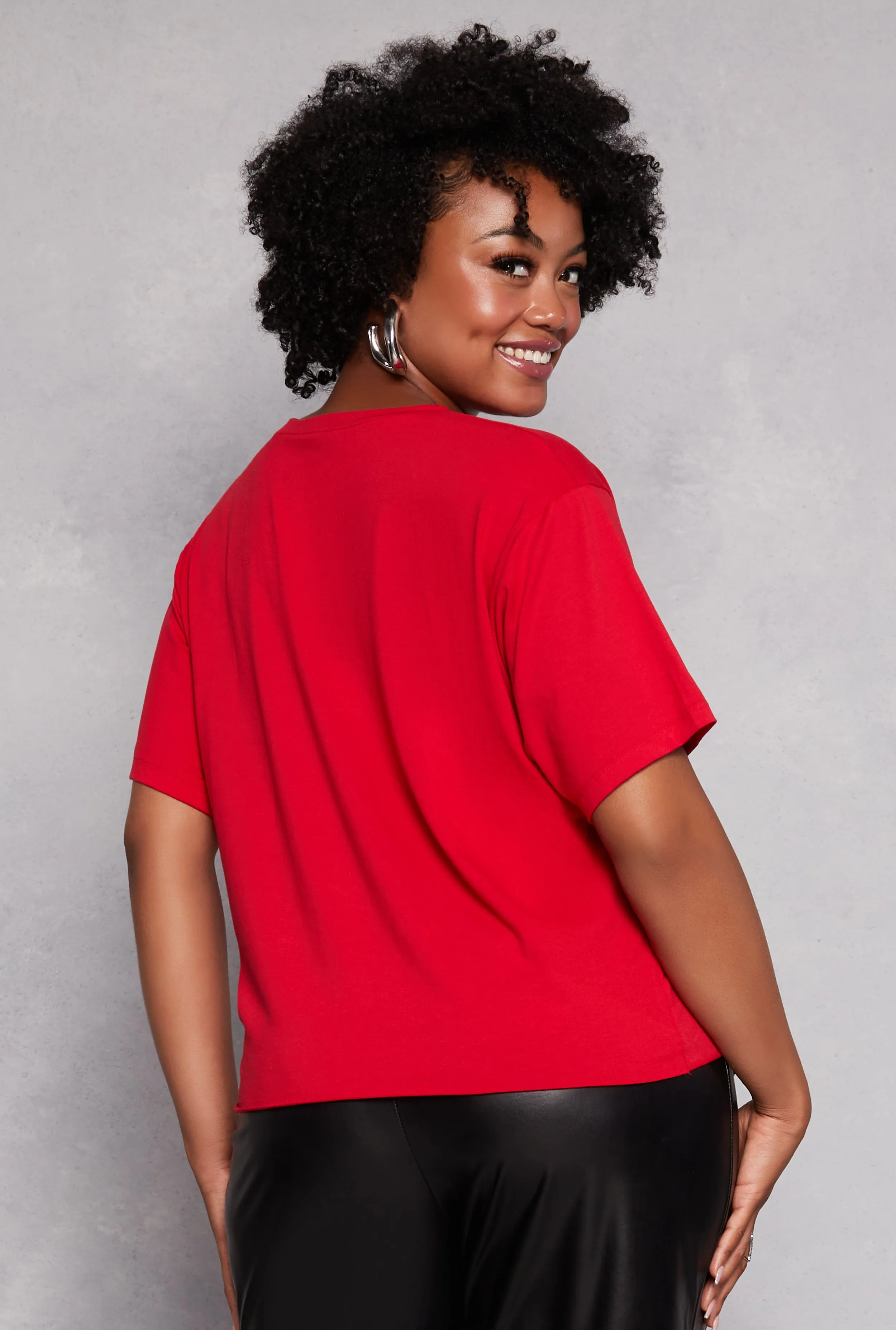 Plus Size Best Life Laser Cut Graphic T Shirt sold by Rainbow product image thumbnail 3