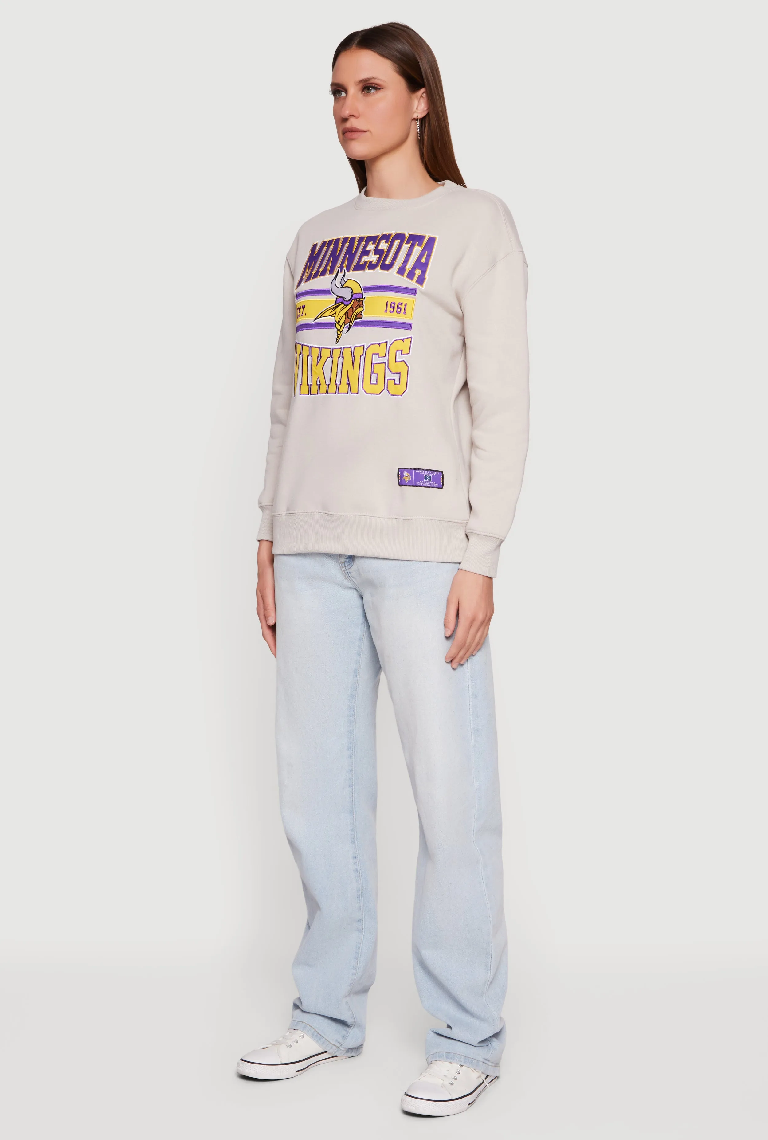 NFL Minnesota Vikings Graphic Fleece Sweatshirt sold by Rainbow product image thumbnail 3