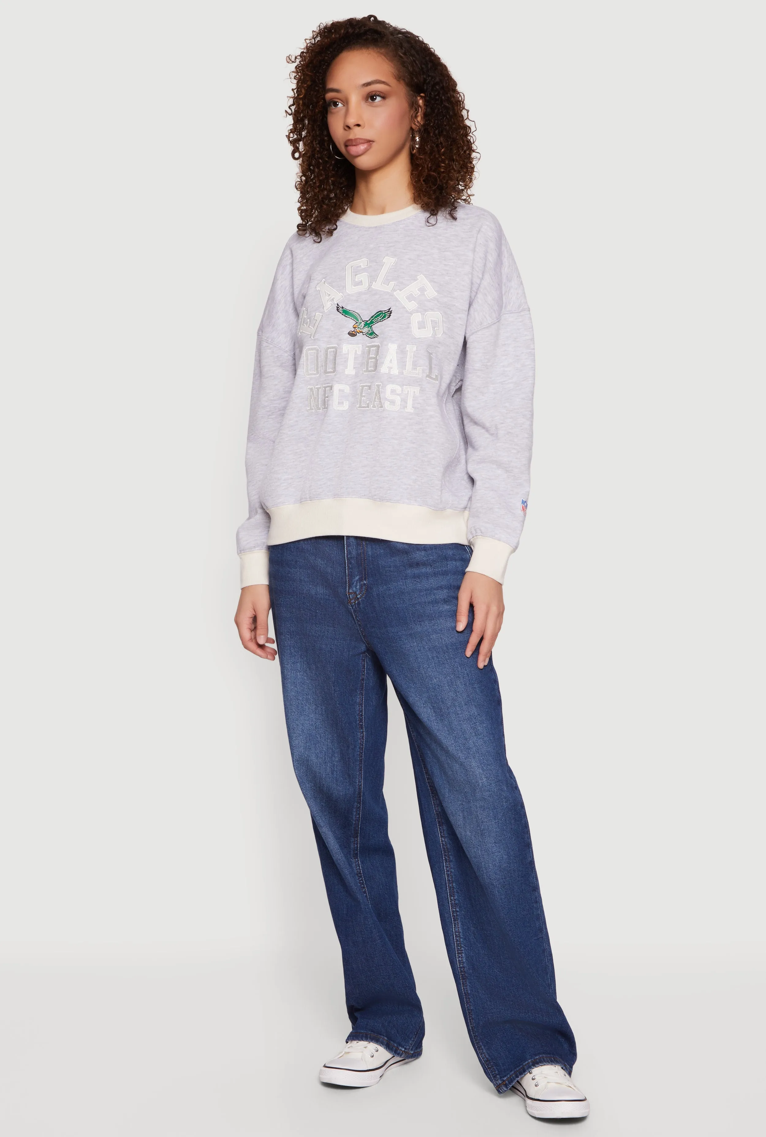 NFL Eagles Football NFC East Pullover Sweatshirt sold by Rainbow product image thumbnail 3