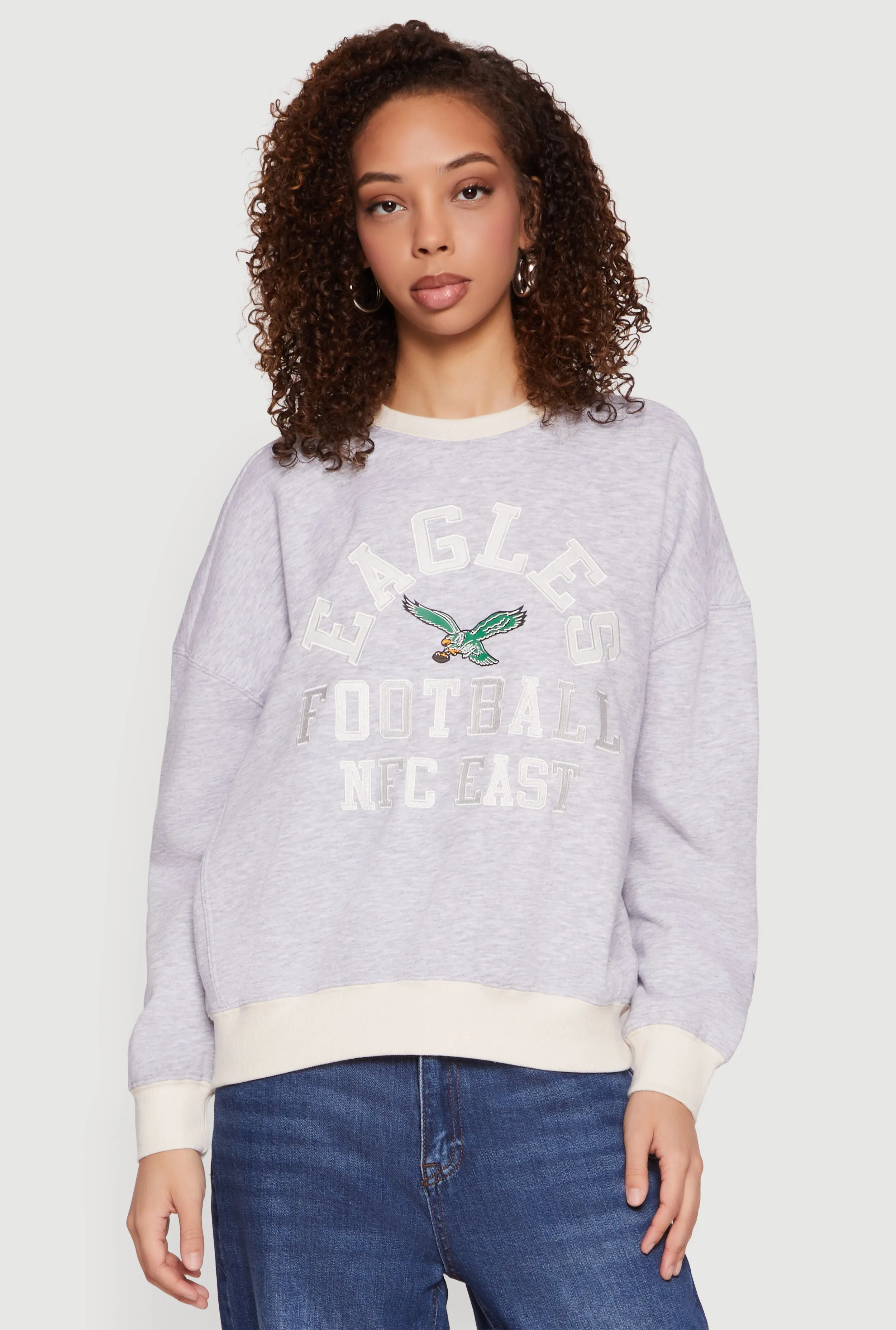 NFL Eagles Football NFC East Pullover Sweatshirt sold by Rainbow