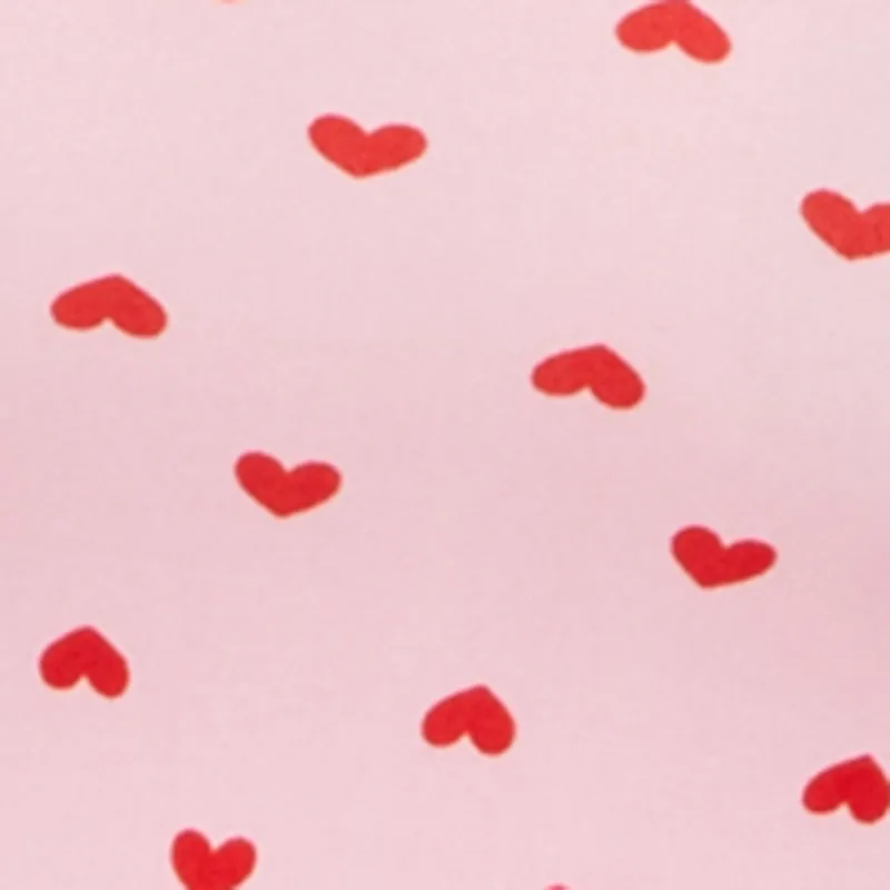 Plus Size Soft Knit Heart Print Pajama Cami and Pants Set sold by Rainbow product image thumbnail 3