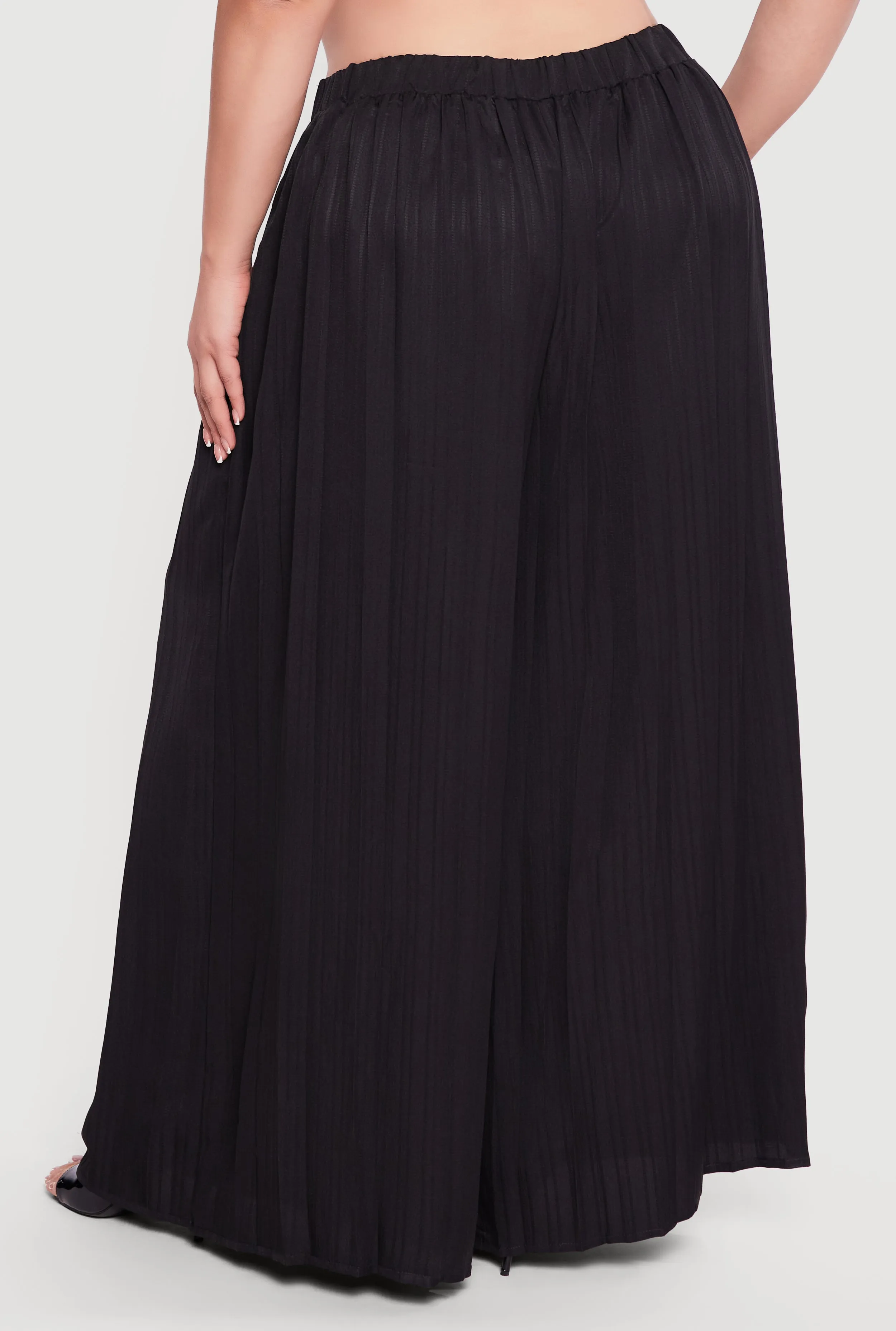 Plus Size Pleated Palazzo Pants sold by Rainbow product image thumbnail 5