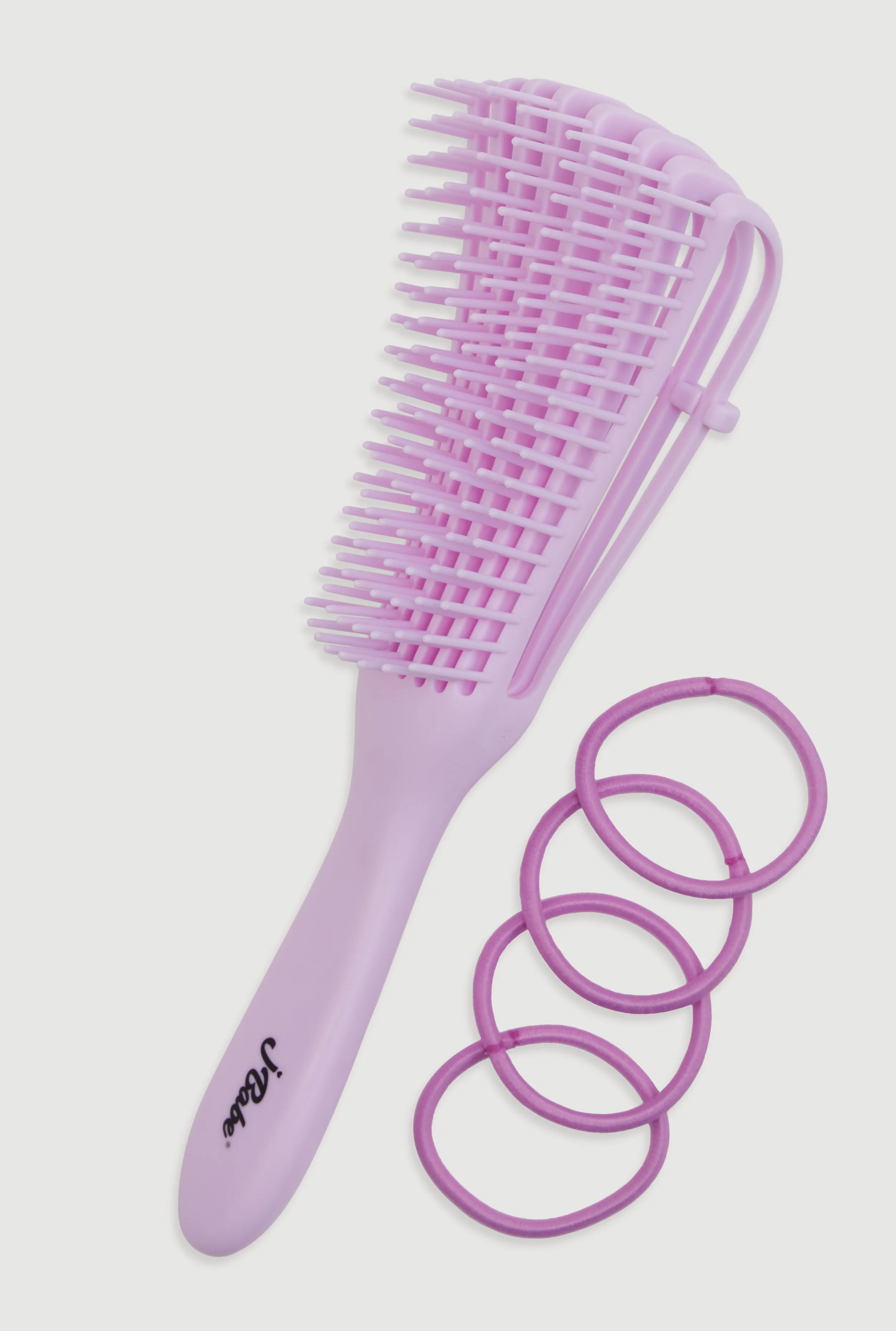 Detangling Flexi Brush with Hair Ties sold by Rainbow product image thumbnail 2
