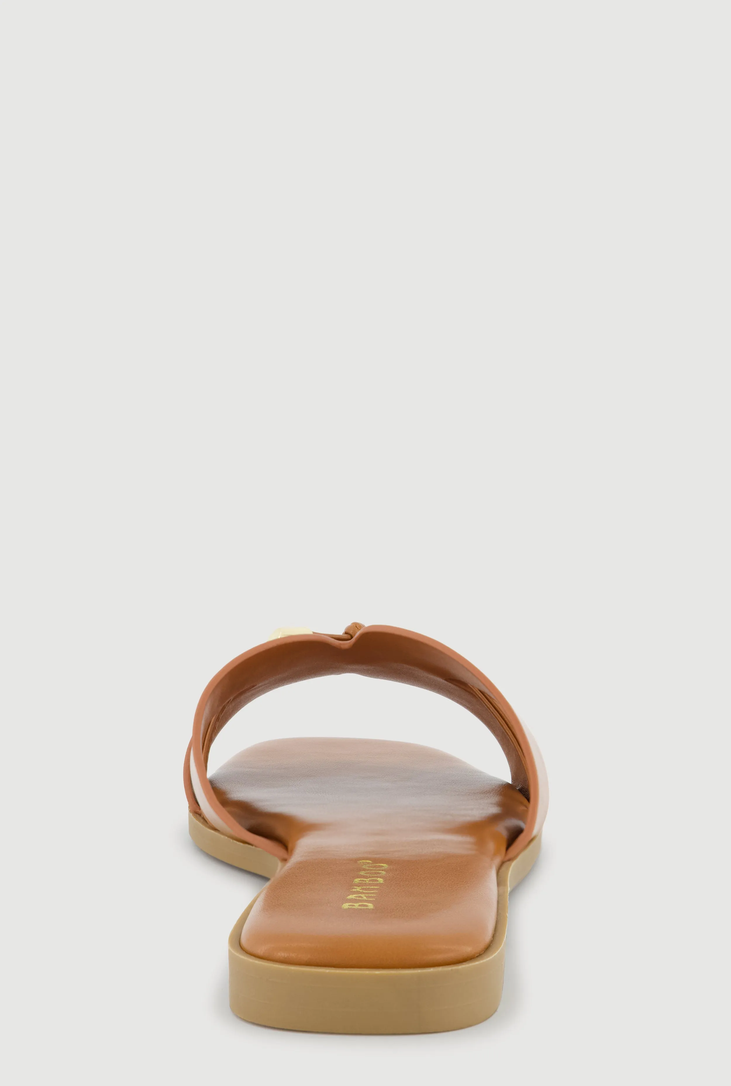 Tie Knot Detail Cut Out Band Slide Sandals sold by Rainbow product image thumbnail 3