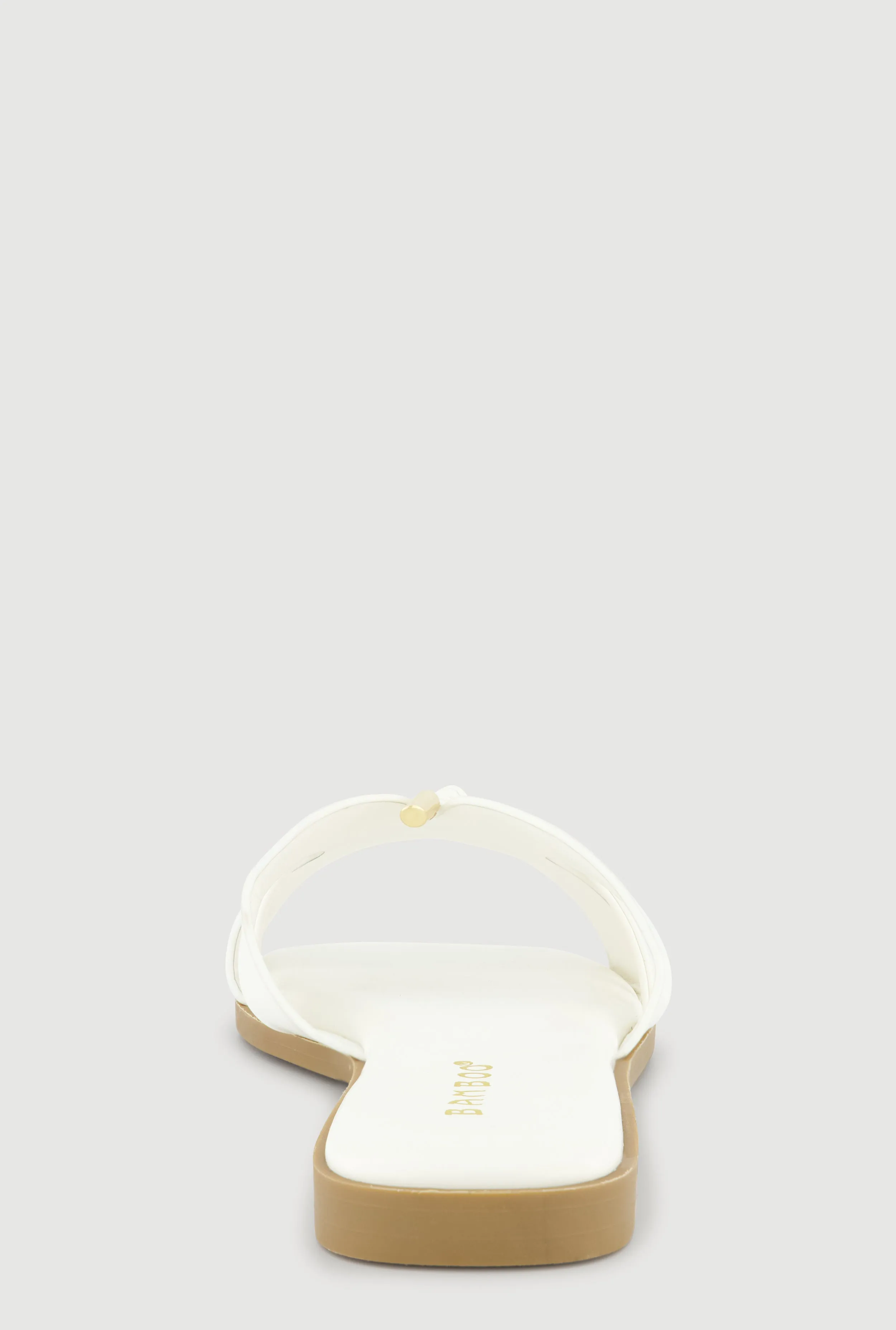 Tie Knot Detail Cut Out Band Slide Sandals sold by Rainbow product image thumbnail 3