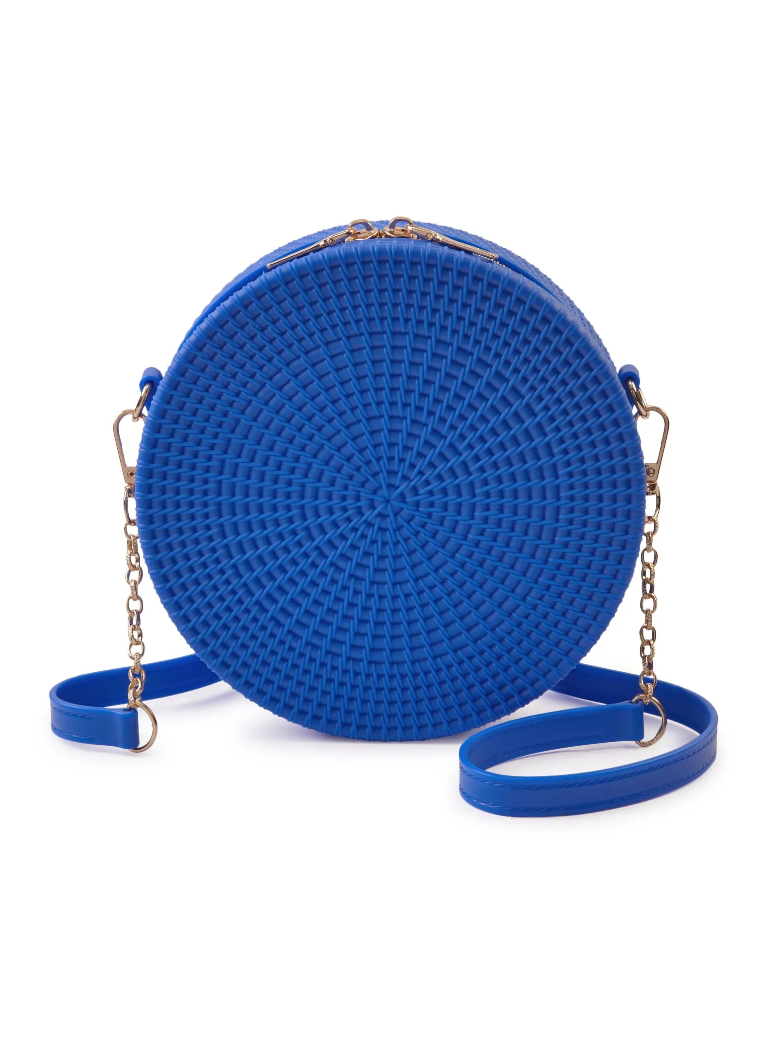 Textured Silicone Circular Crossbody Bag sold by Rainbow product image thumbnail 2