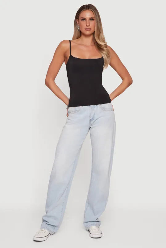 Padded Cup Scoop Neck Cami sold by Rainbow