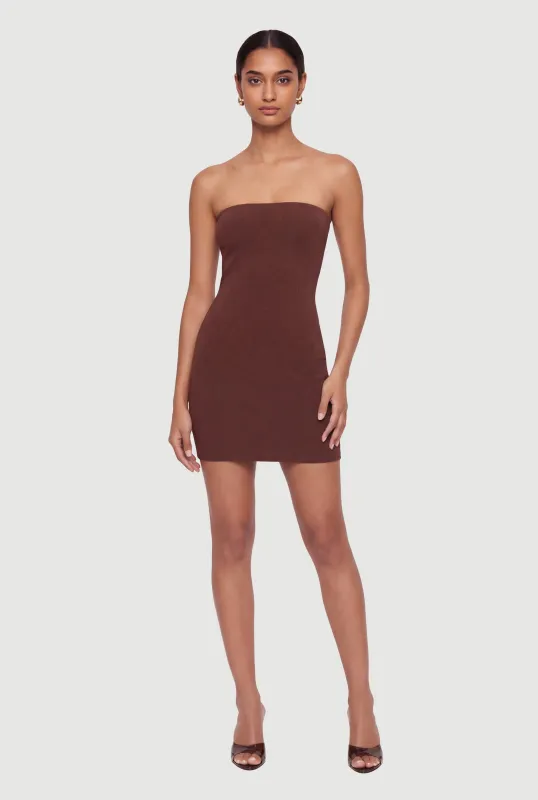 Solid Mini Tube Dress sold by Rainbow
