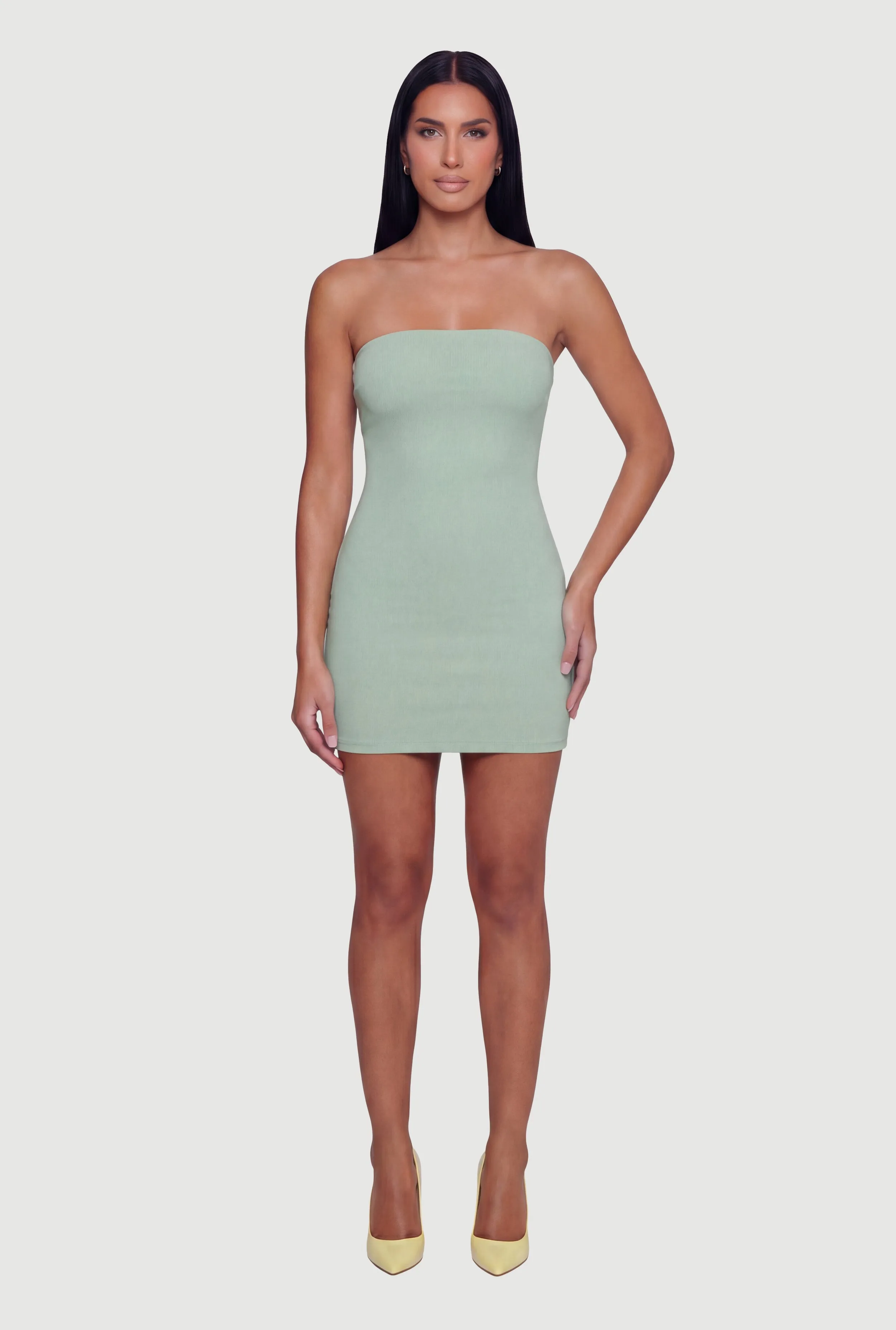 Solid Mini Tube Dress sold by Rainbow