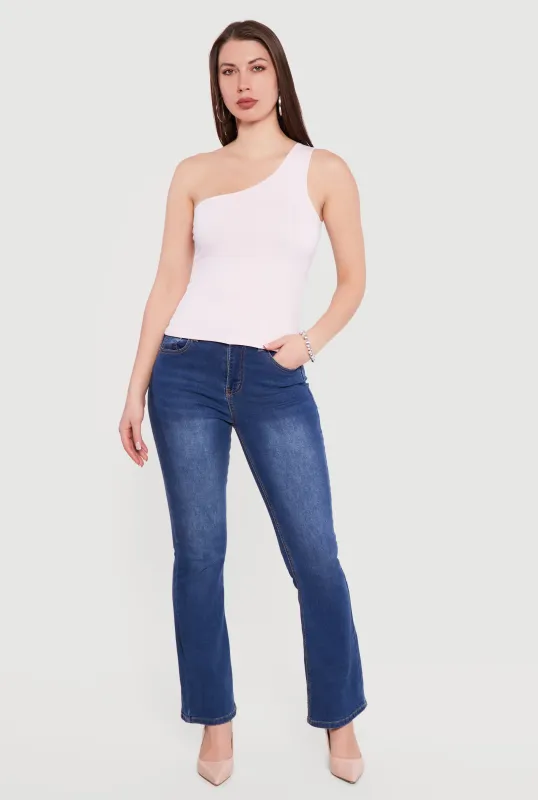 Double Layered One Shoulder Blouse sold by Rainbow