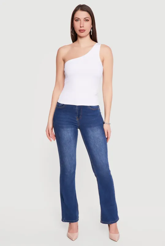 Double Layered One Shoulder Blouse sold by Rainbow