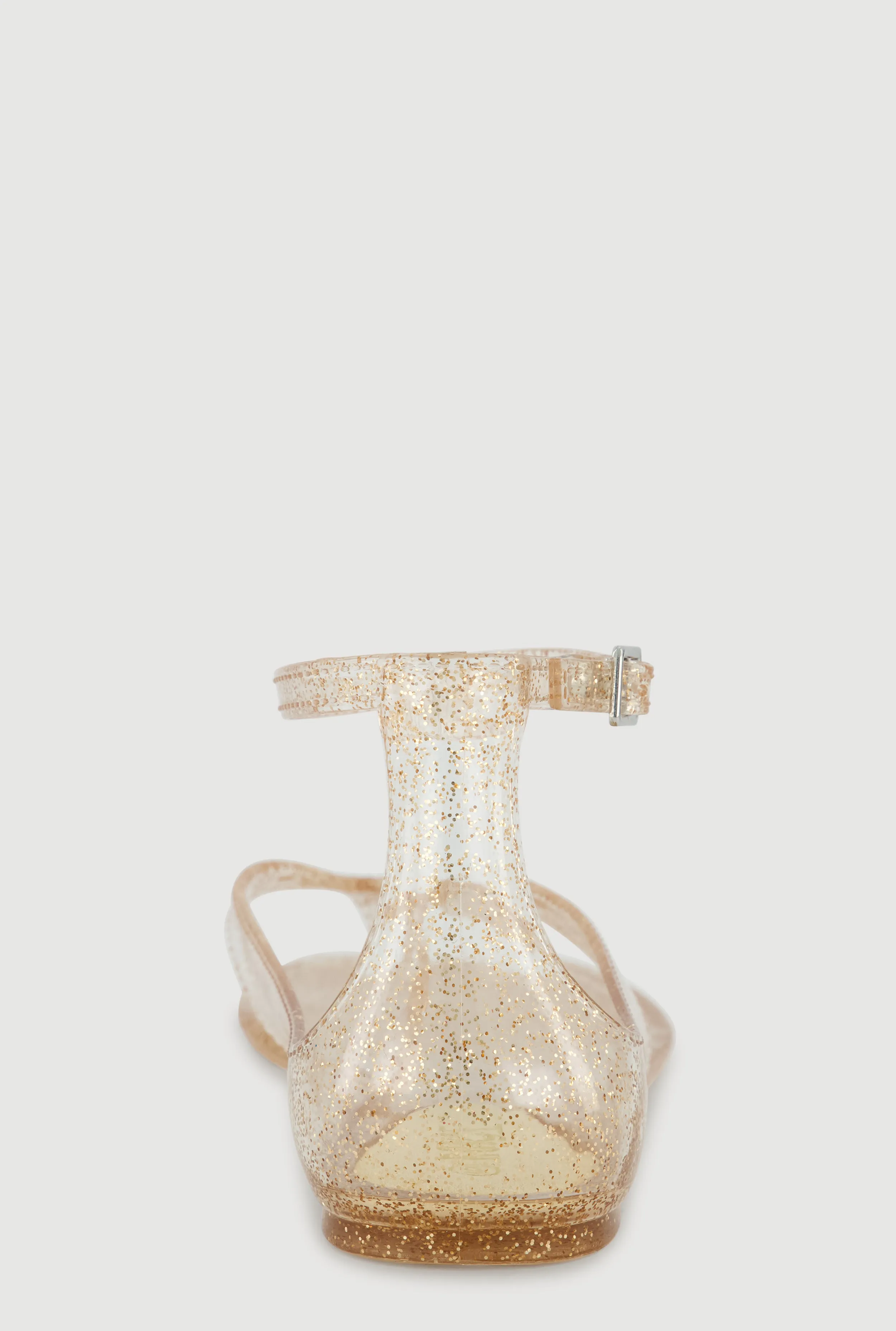 Jelly Buckle Strap Open Toe Thong Sandals sold by Rainbow product image thumbnail 3