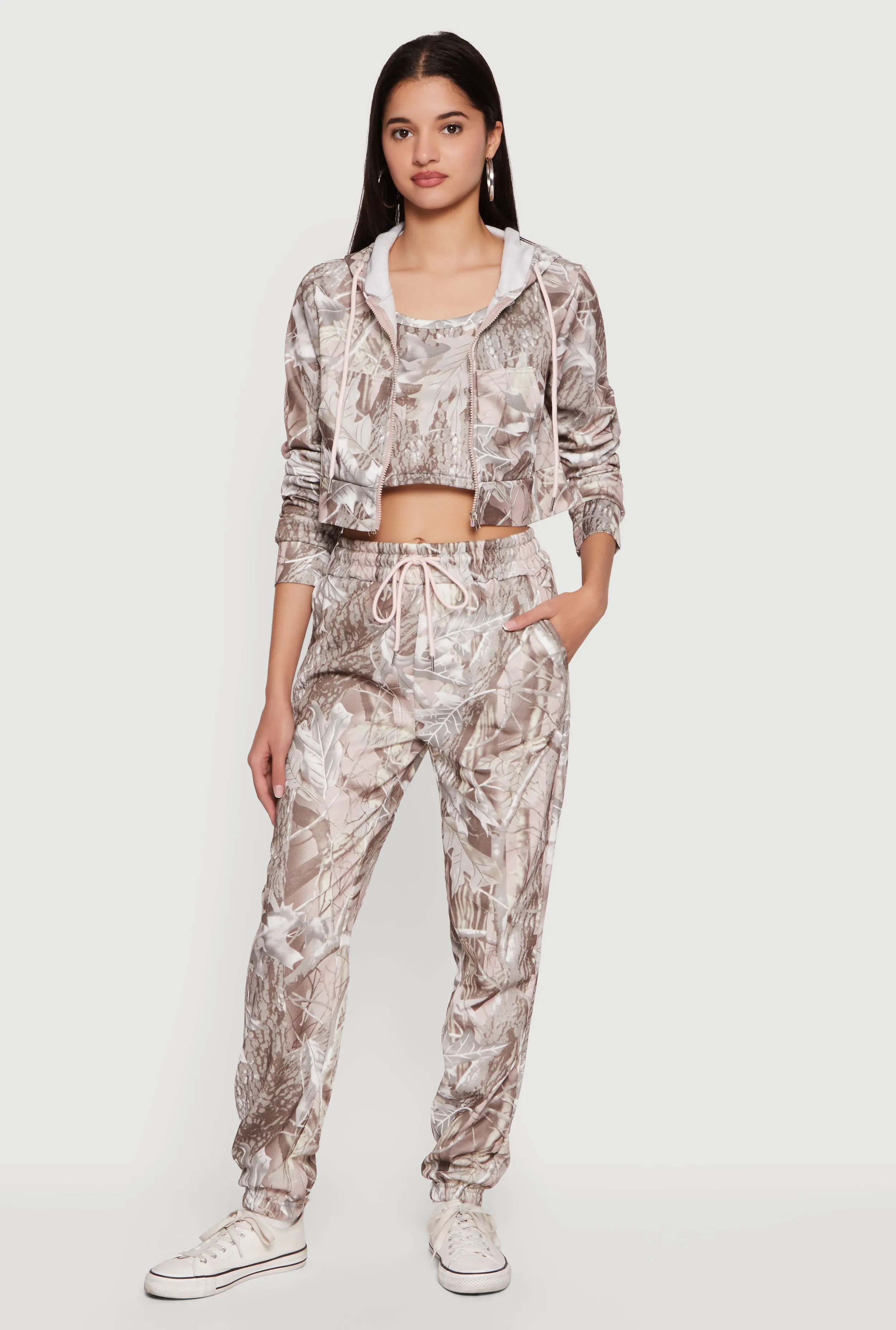 High Waisted Hunter Camo Sweatpants sold by Rainbow